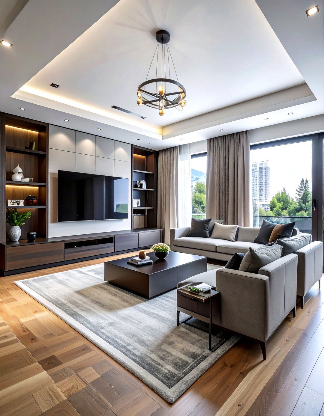 Modern Sports Living Room - 30 sports themed living room ideas