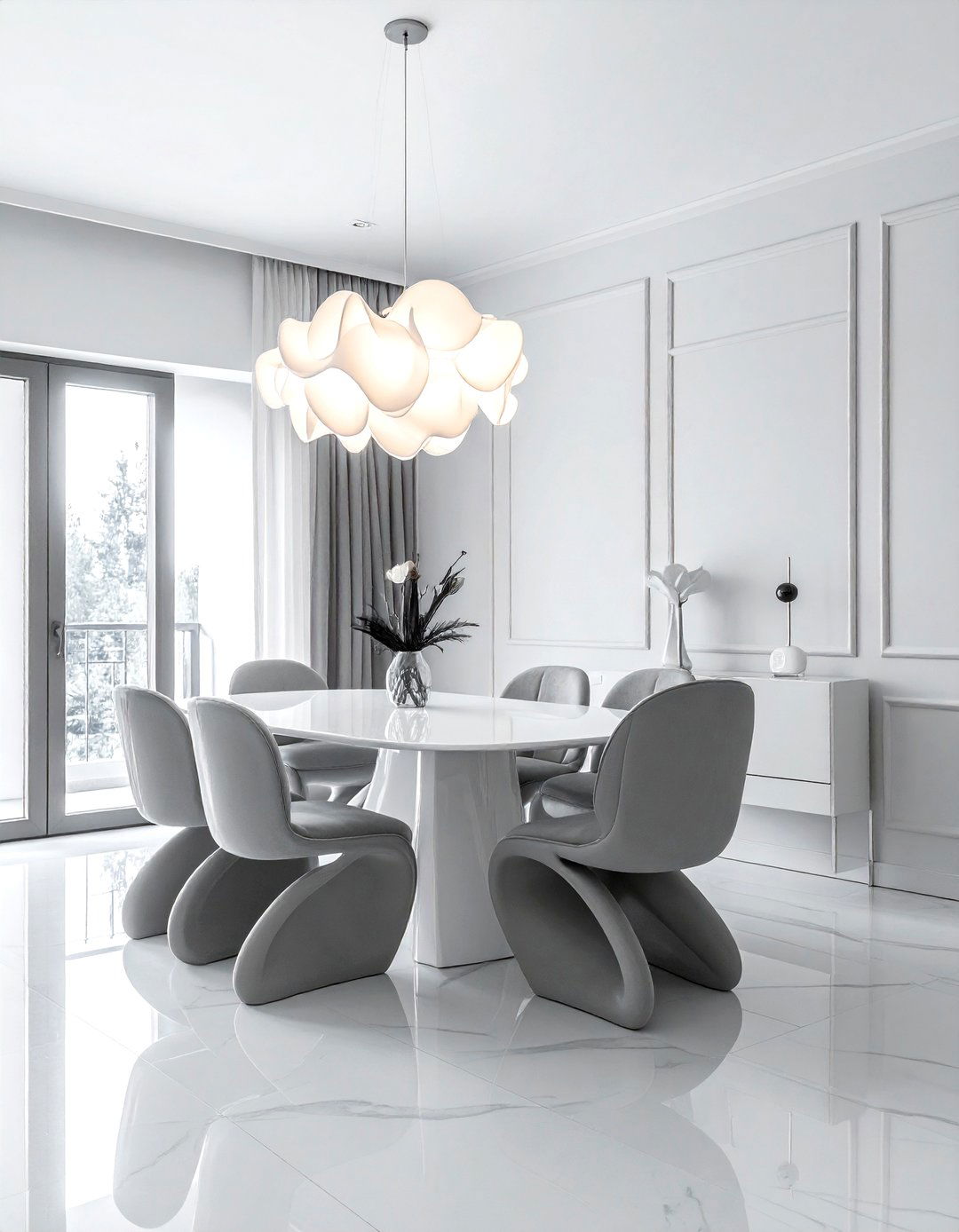 Modern Surrealist Dining Room - 30 decor inspiration