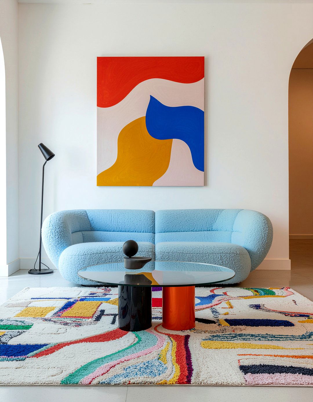 Modern Surrealist Living Room - 30 popular living room ideas