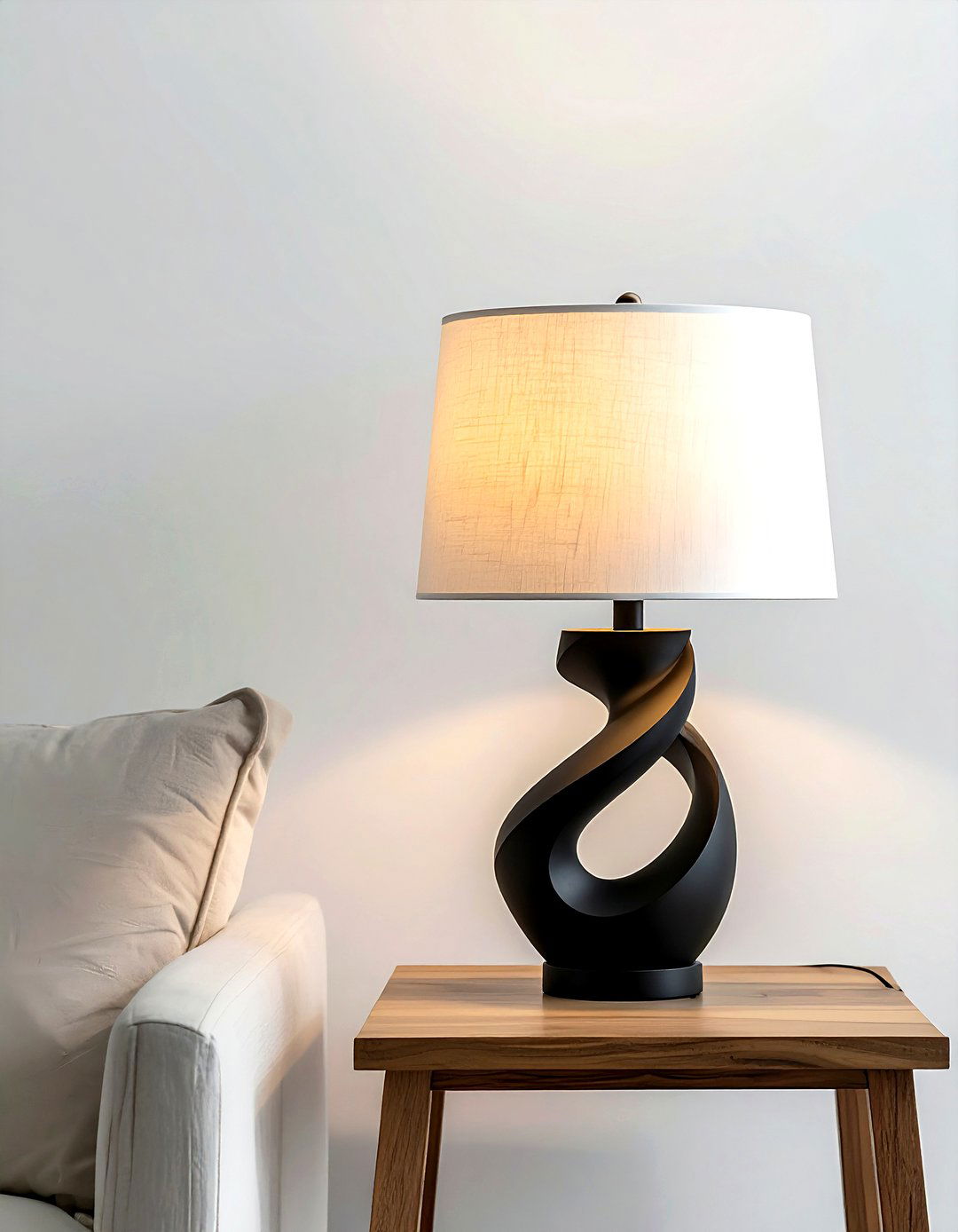 Modern Table Lamp - 30 living room finishing touches ideas