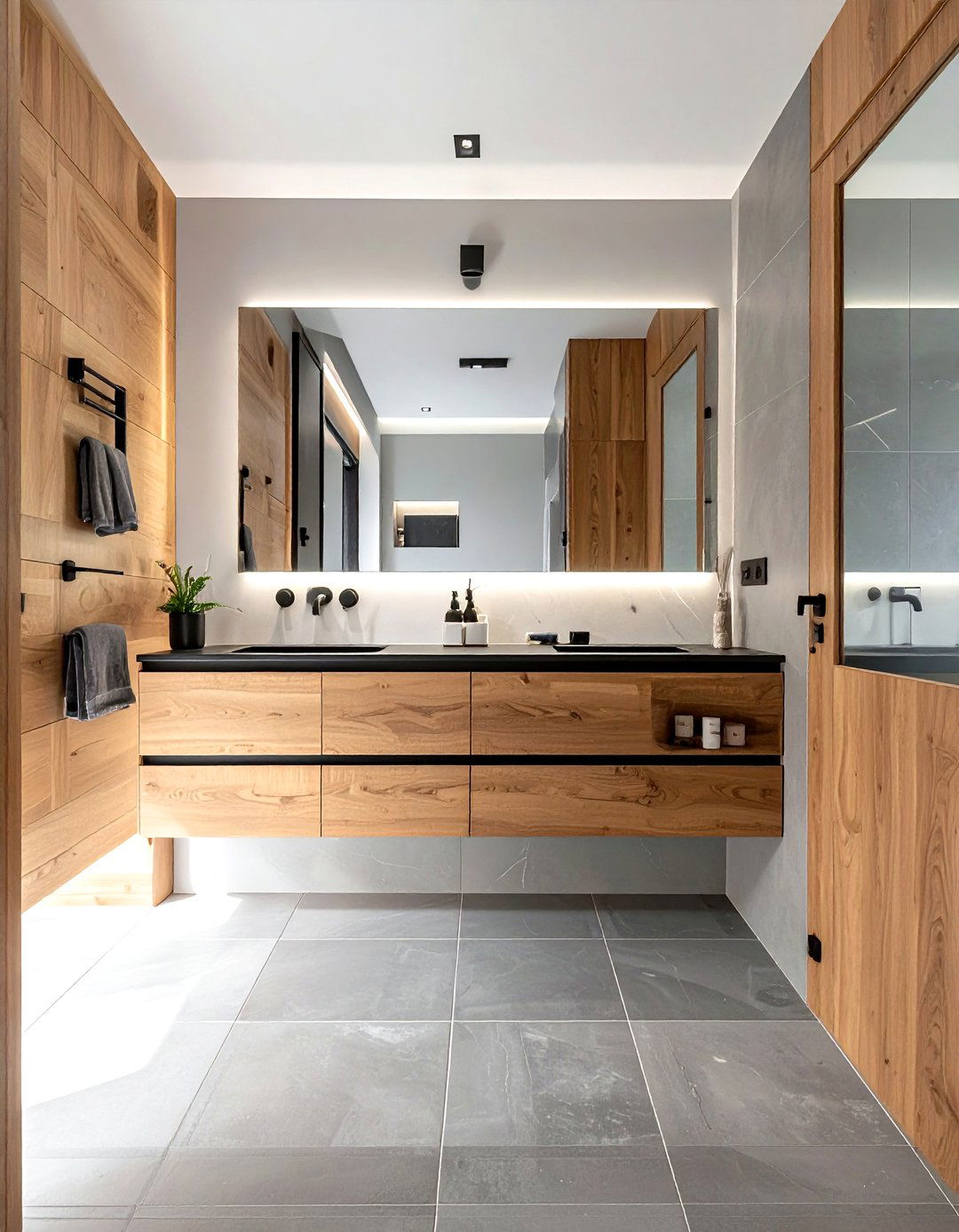 30 Luxurious Teak Bathroom Ideas for a Natural and Warm Aesthetic