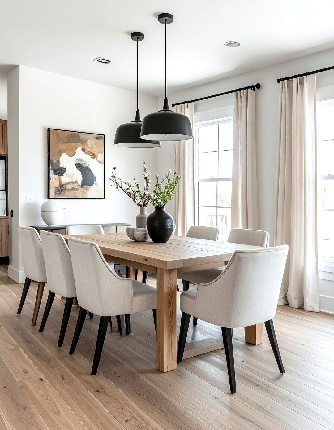 Modern Texas Farmhouse - 30 Texas dining room ideas