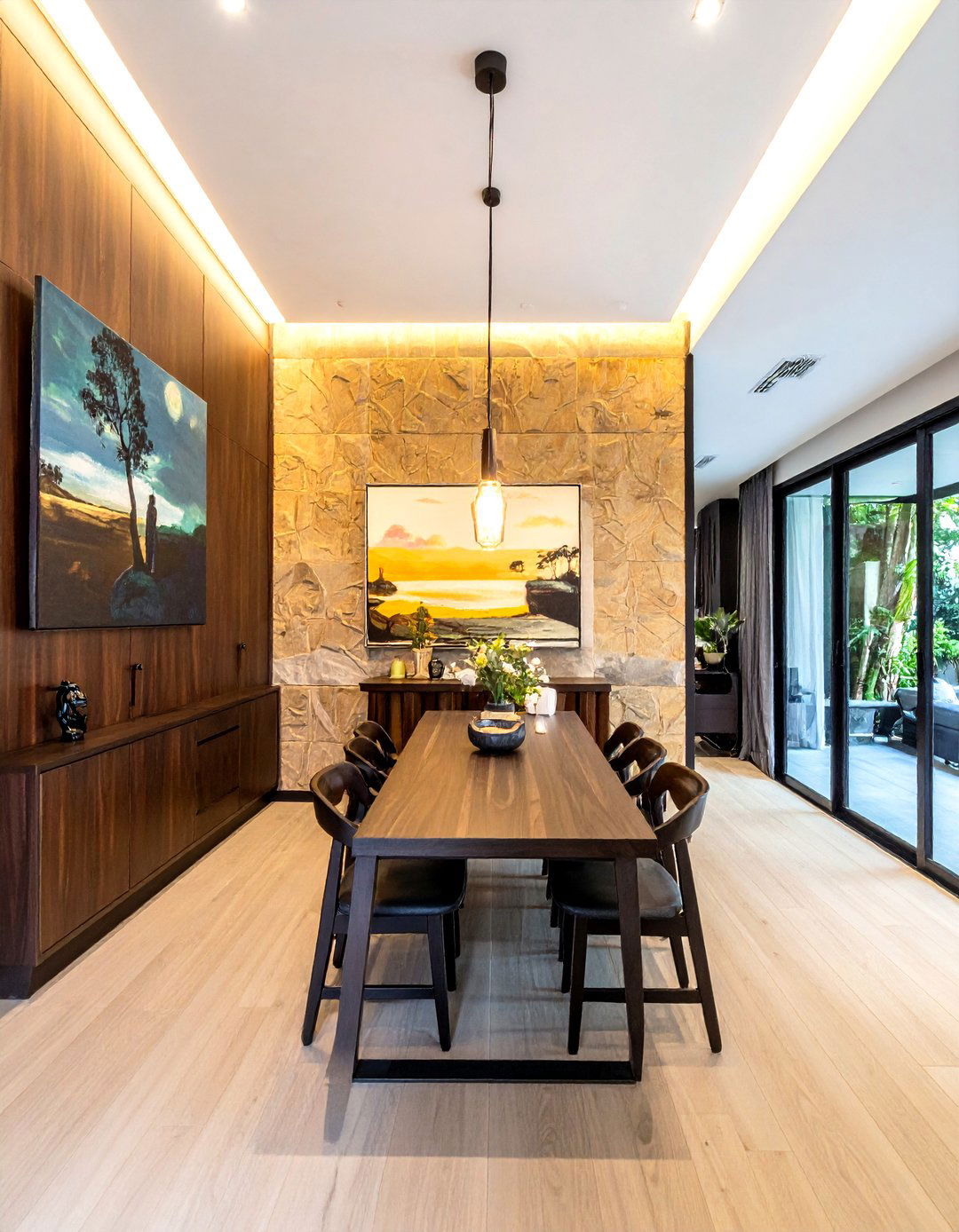 Modern Thai Interior - 30 Thai dining room ideas