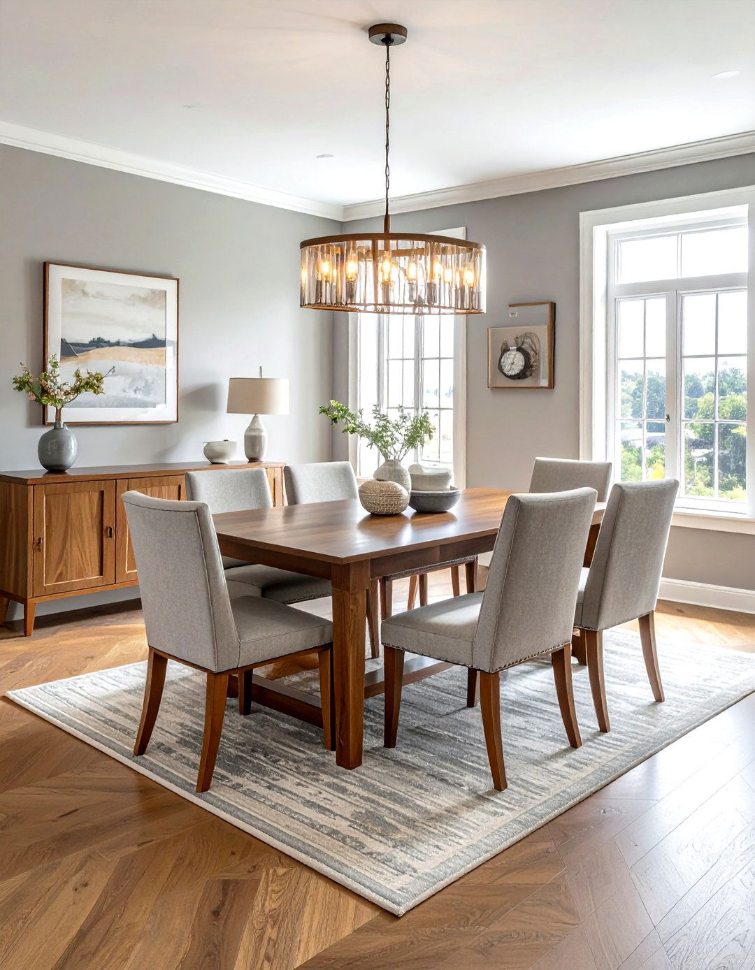 Modern Transitional Dining Room - 30 versatile dining room ideas