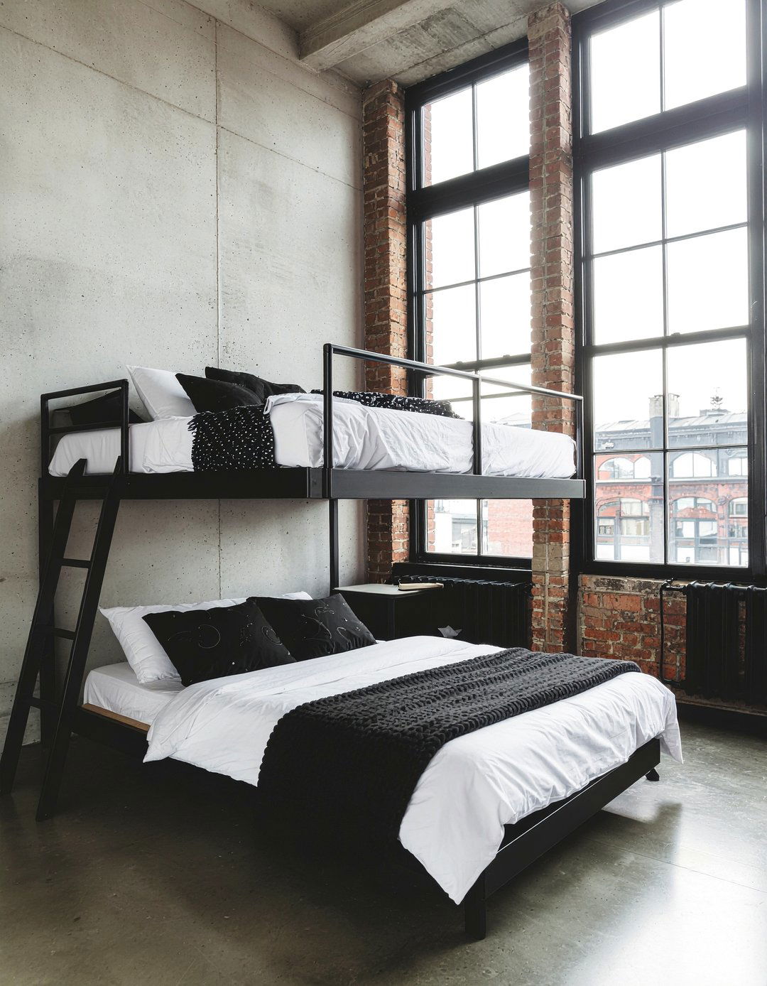 Modern Triple Bunk Bed - 30 triple bunk bed ideas