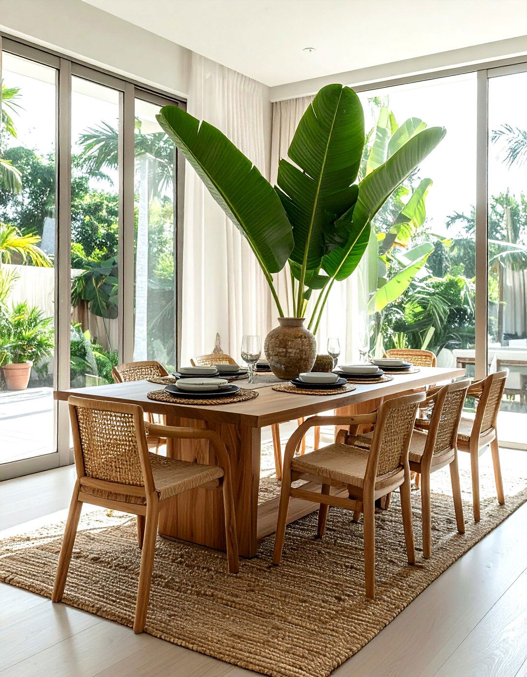 Modern Tropical Dining - 30 Indonesian dining room ideas