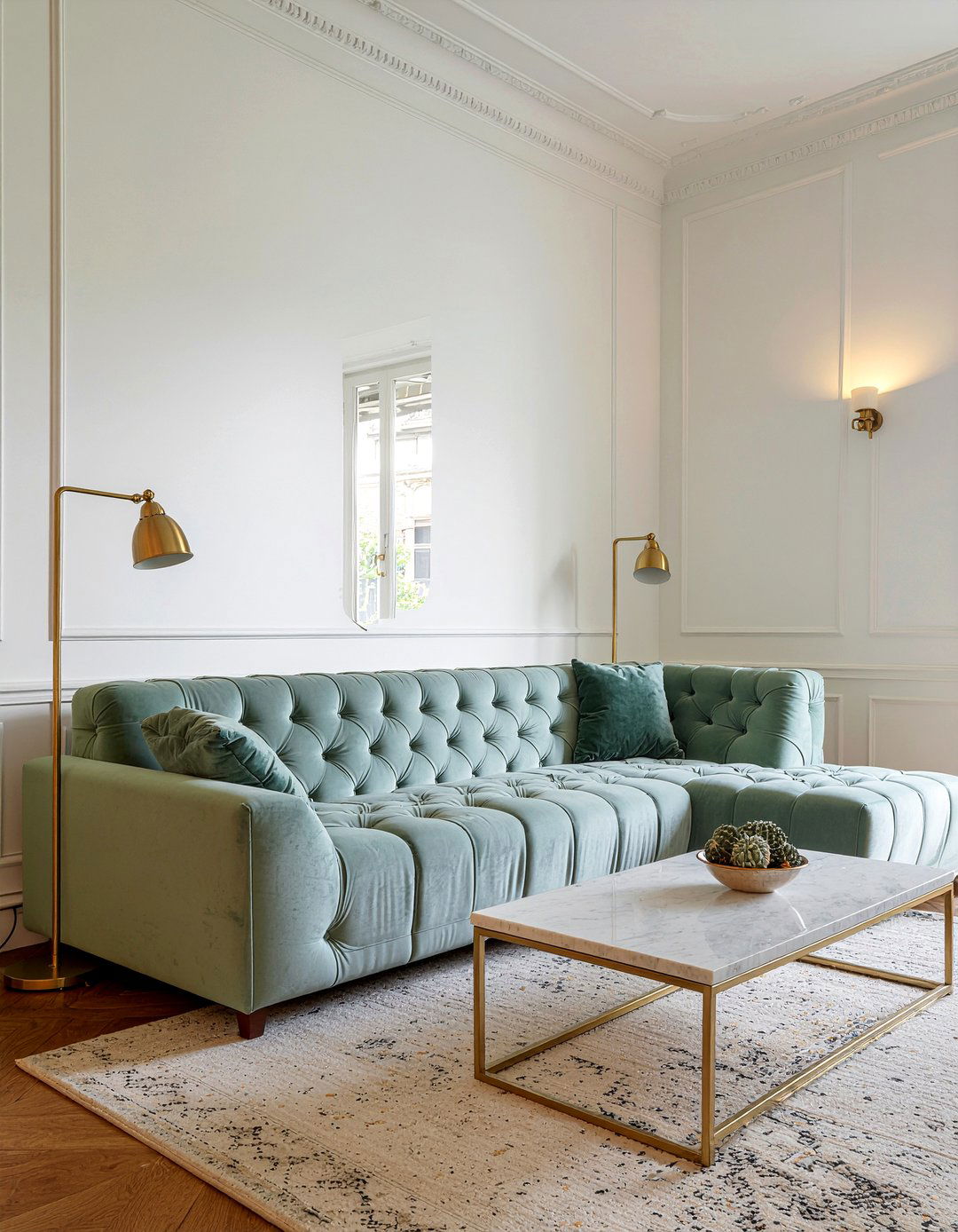 Modern Tufted Modular Sofa - 30 living room modular seating ideas