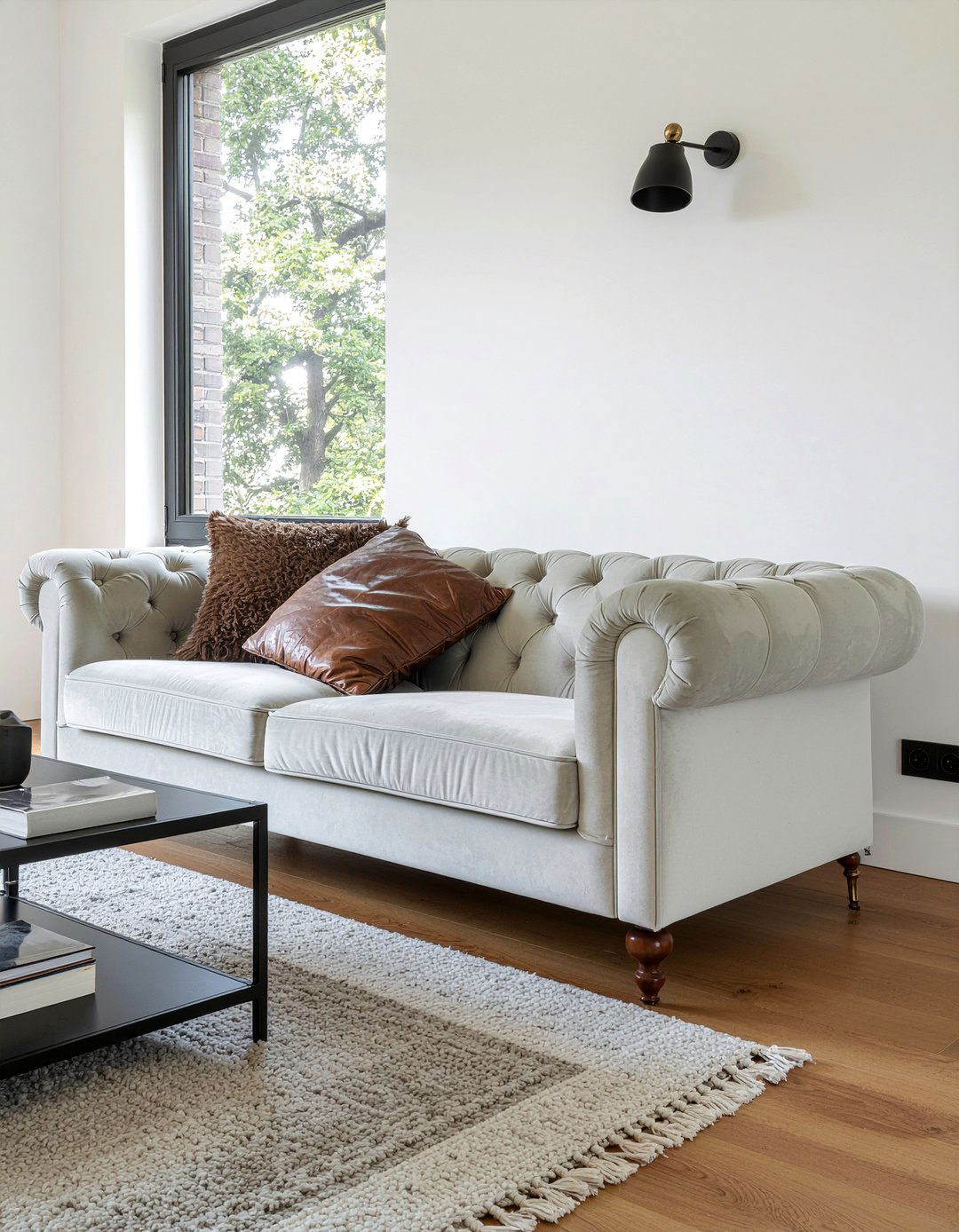 Modern Tufted Sofa Styling - 30 living room tufted sofa ideas