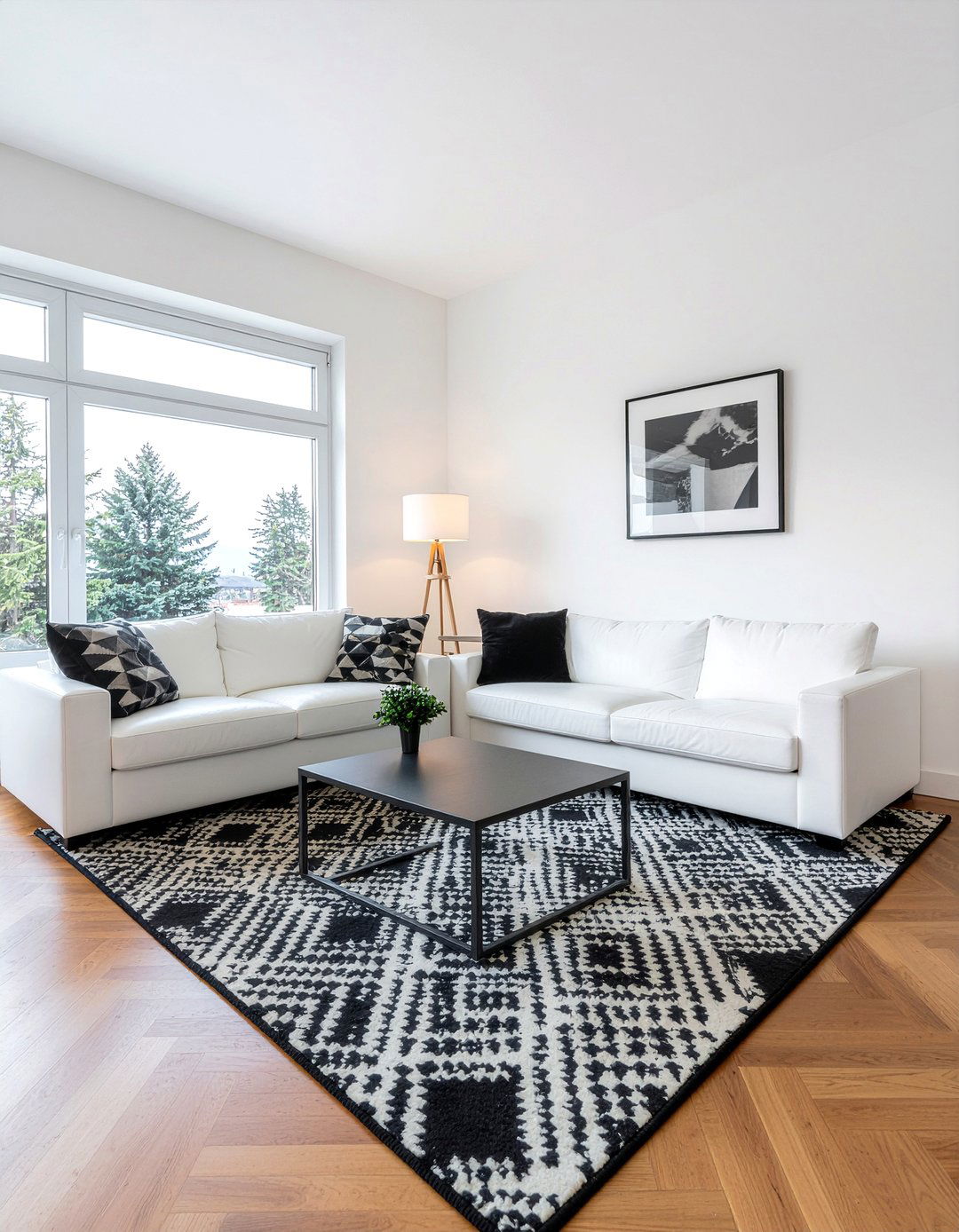 Modern Two Sofa Arrangement - 30 living room two sofa ideas