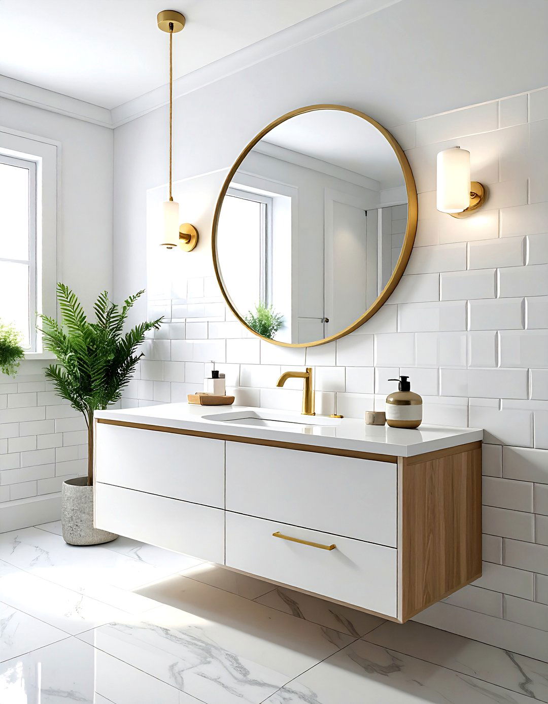 Modern Vanity Lighting - 30 simple decor change ideas