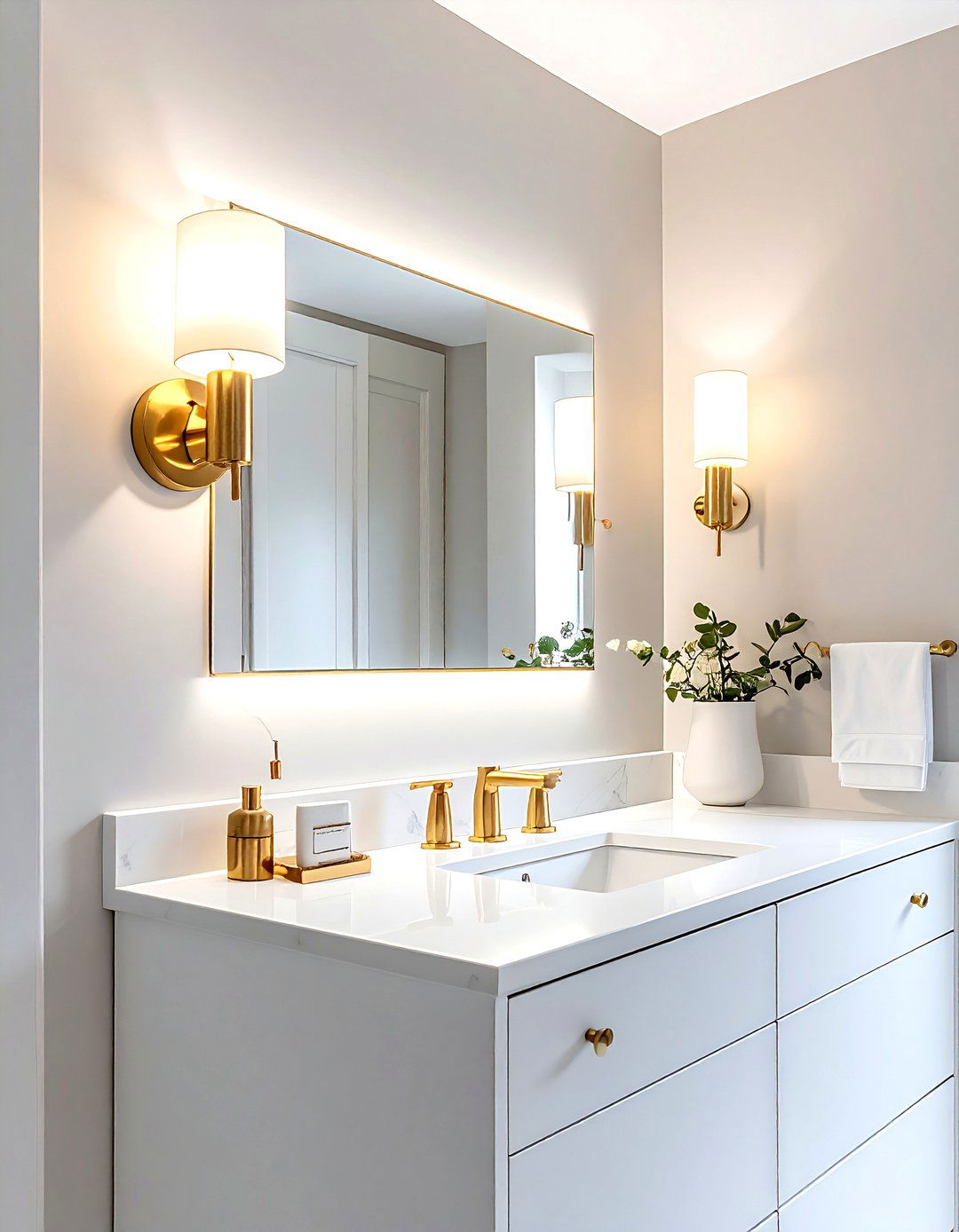 Modern Vanity Lighting - 30 bathroom finishing touches ideas