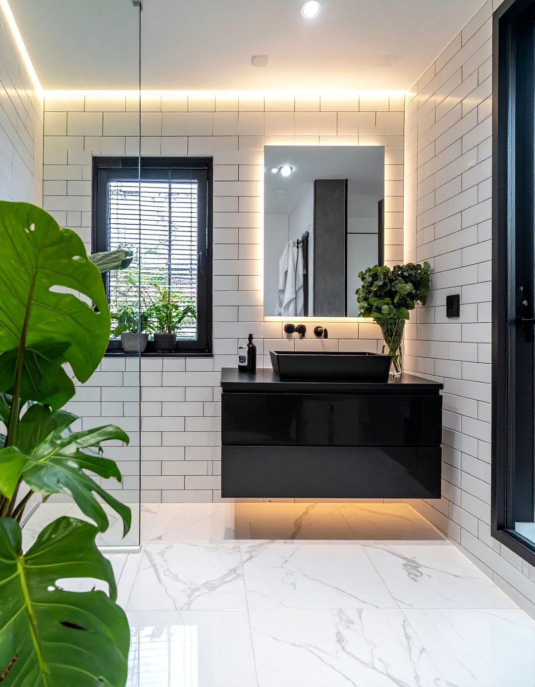 30 Vertical Subway Tile Bathroom Ideas for a Trendy Update
