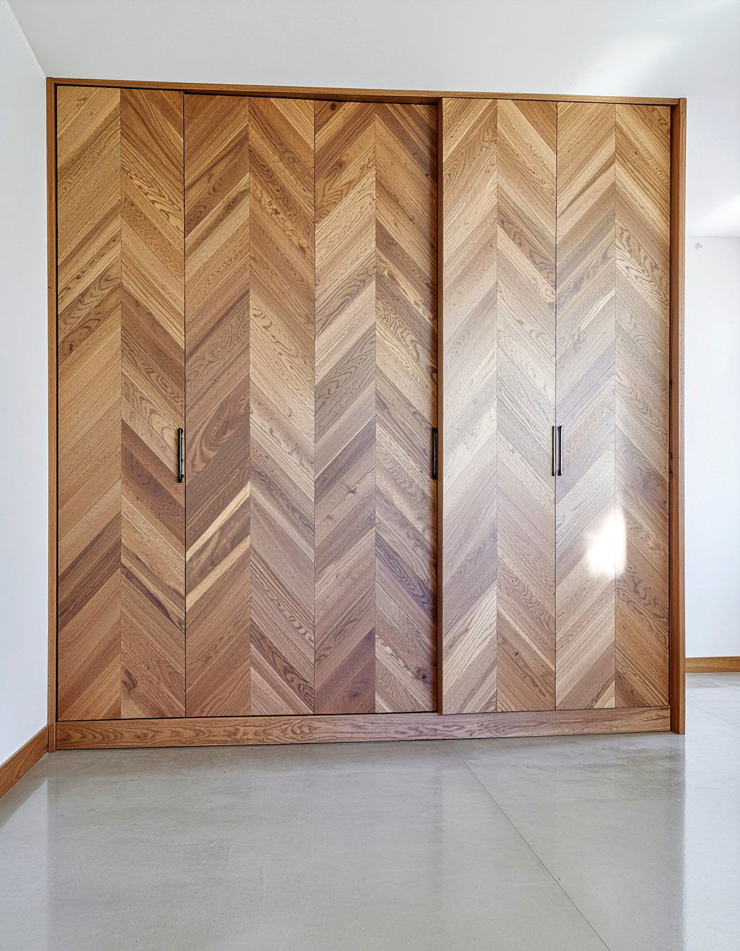 Modern Walnut Wardrobe - 30 bedroom walnut furniture ideas