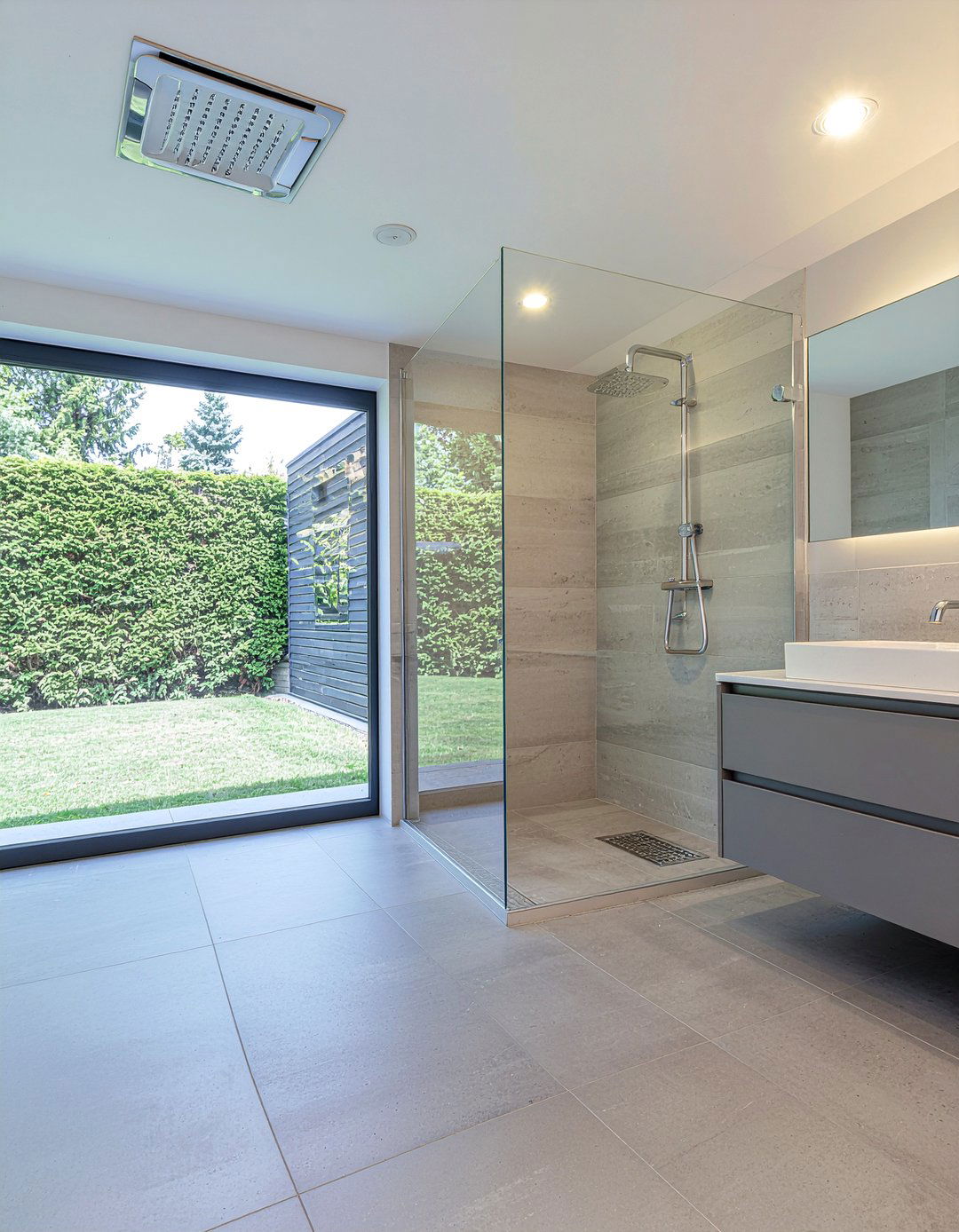 Modern Wet Room - 30 full bathroom remodel ideas