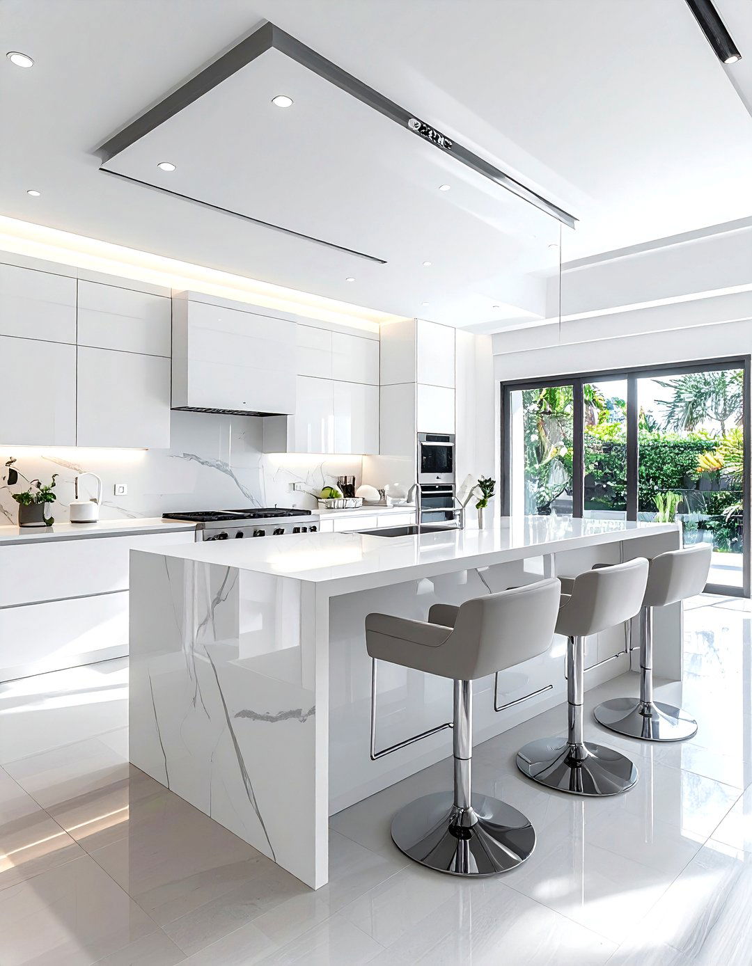 Modern White Kitchen - 30 bright white kitchen ideas