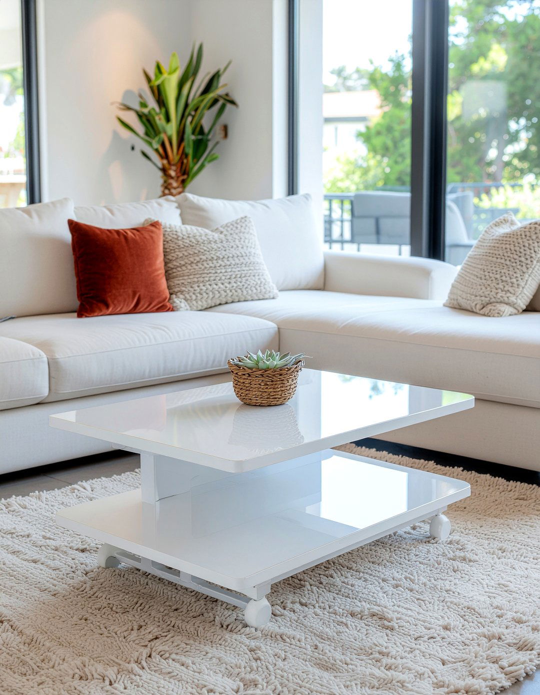 Modern White Lift Top Coffee Table - 30 living room lift top coffee tables