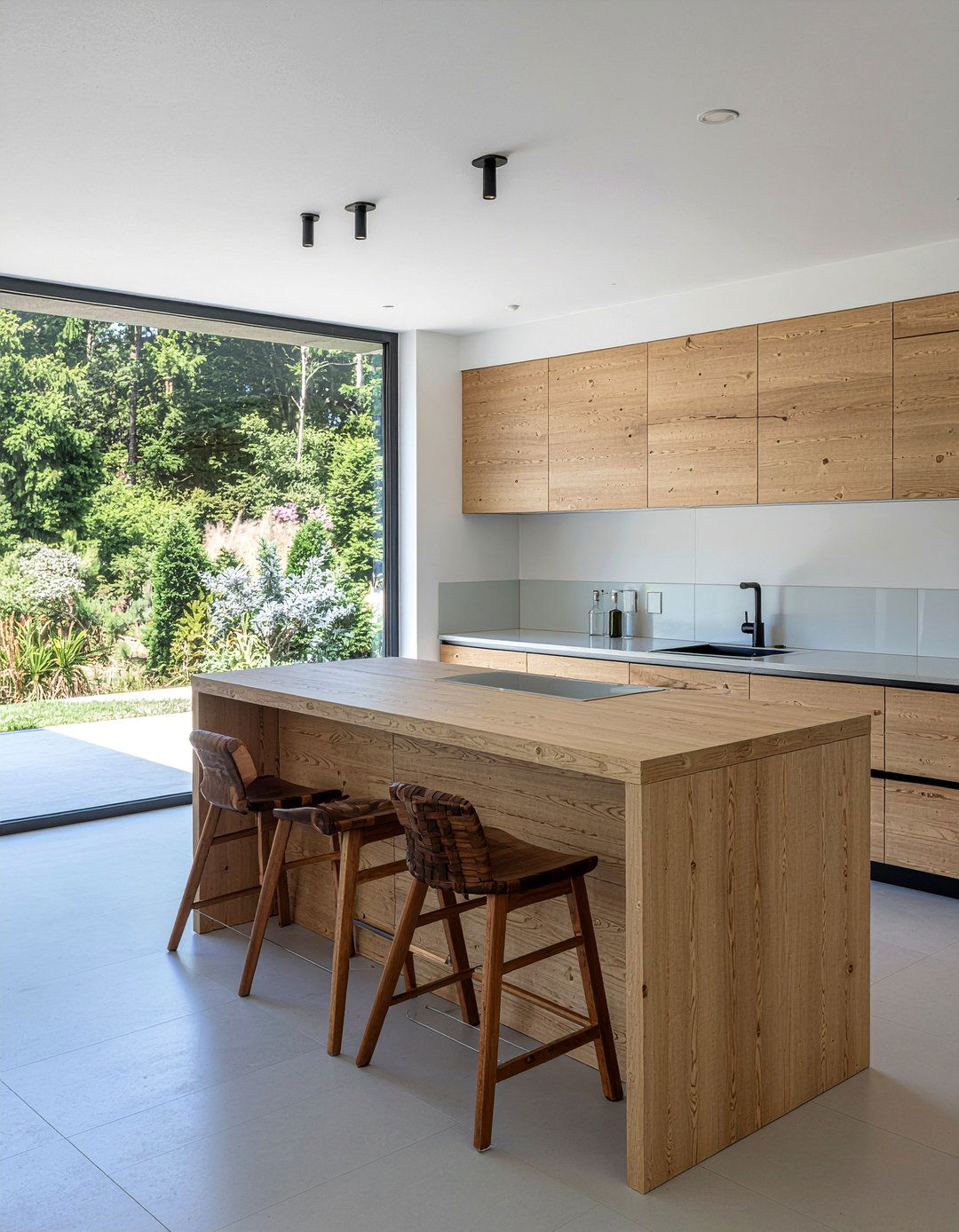 Modern Wood Bar Cabinet - 30 dining room liquor cabinet ideas