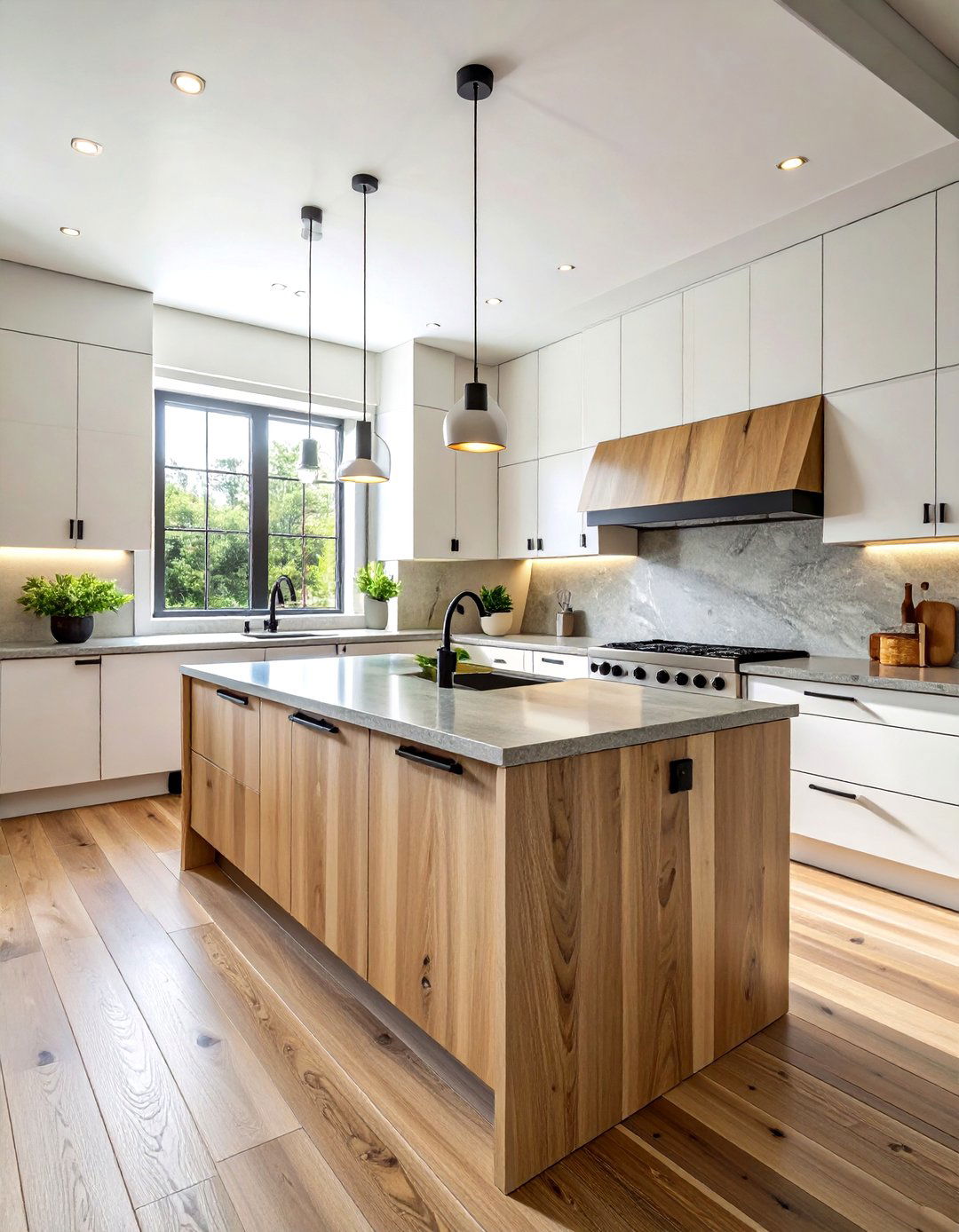 Modern Wood Kitchen - 30 clean kitchen ideas