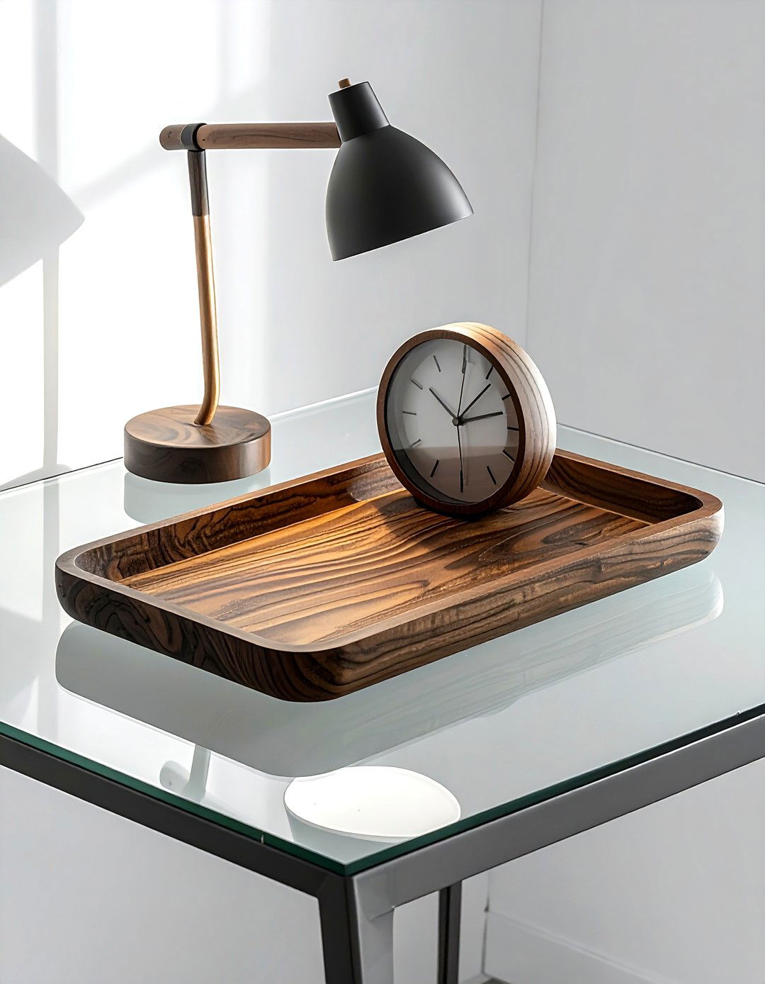 Modern Wood Tray - 30 wood tray ideas