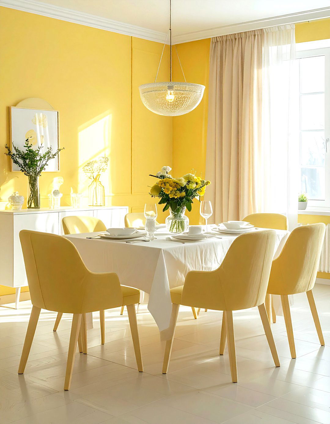 Modern Yellow Bathroom Cabinet - 30 yellow bathroom decor ideas