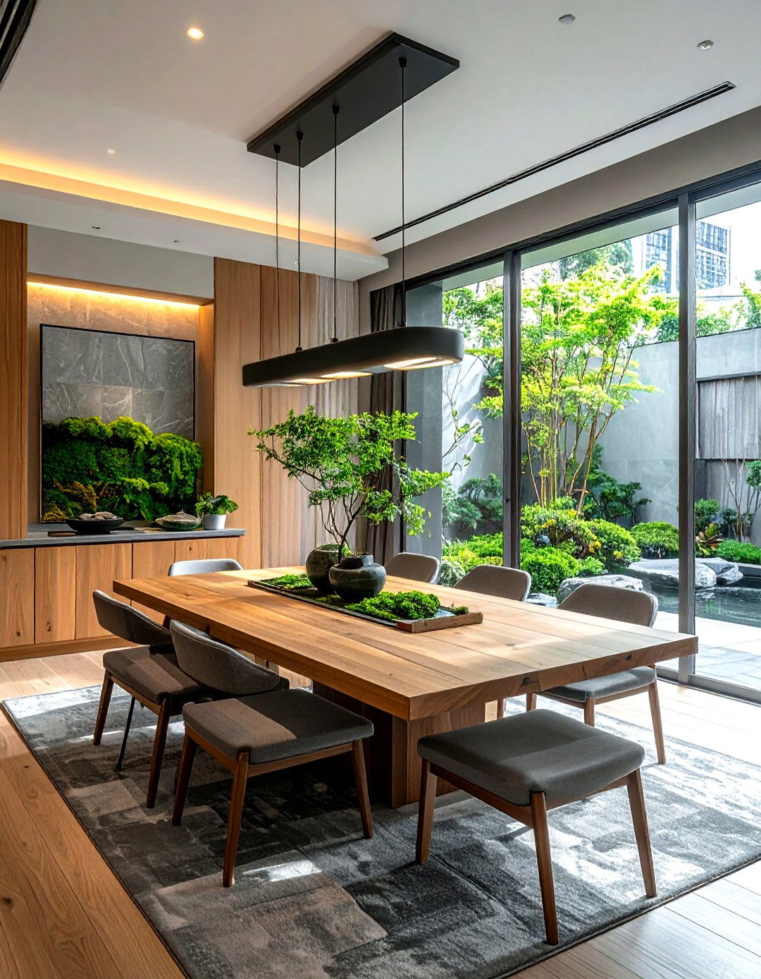 Modern Zen Dining Space - 30 Korean dining room ideas