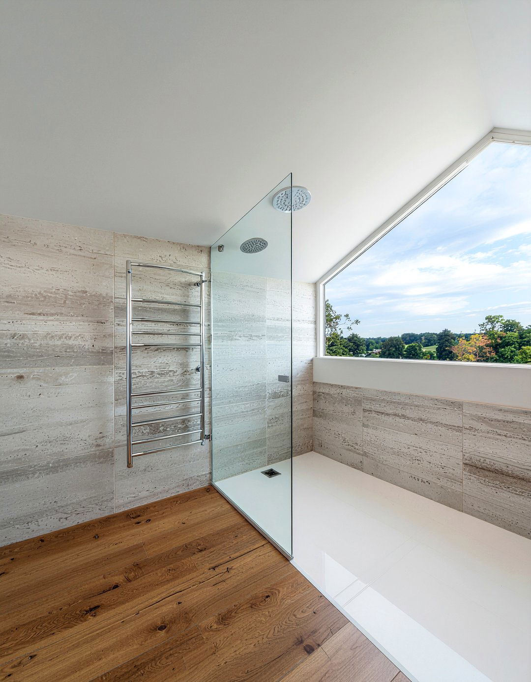 Modern attic wet room - 30 attic bathroom ideas