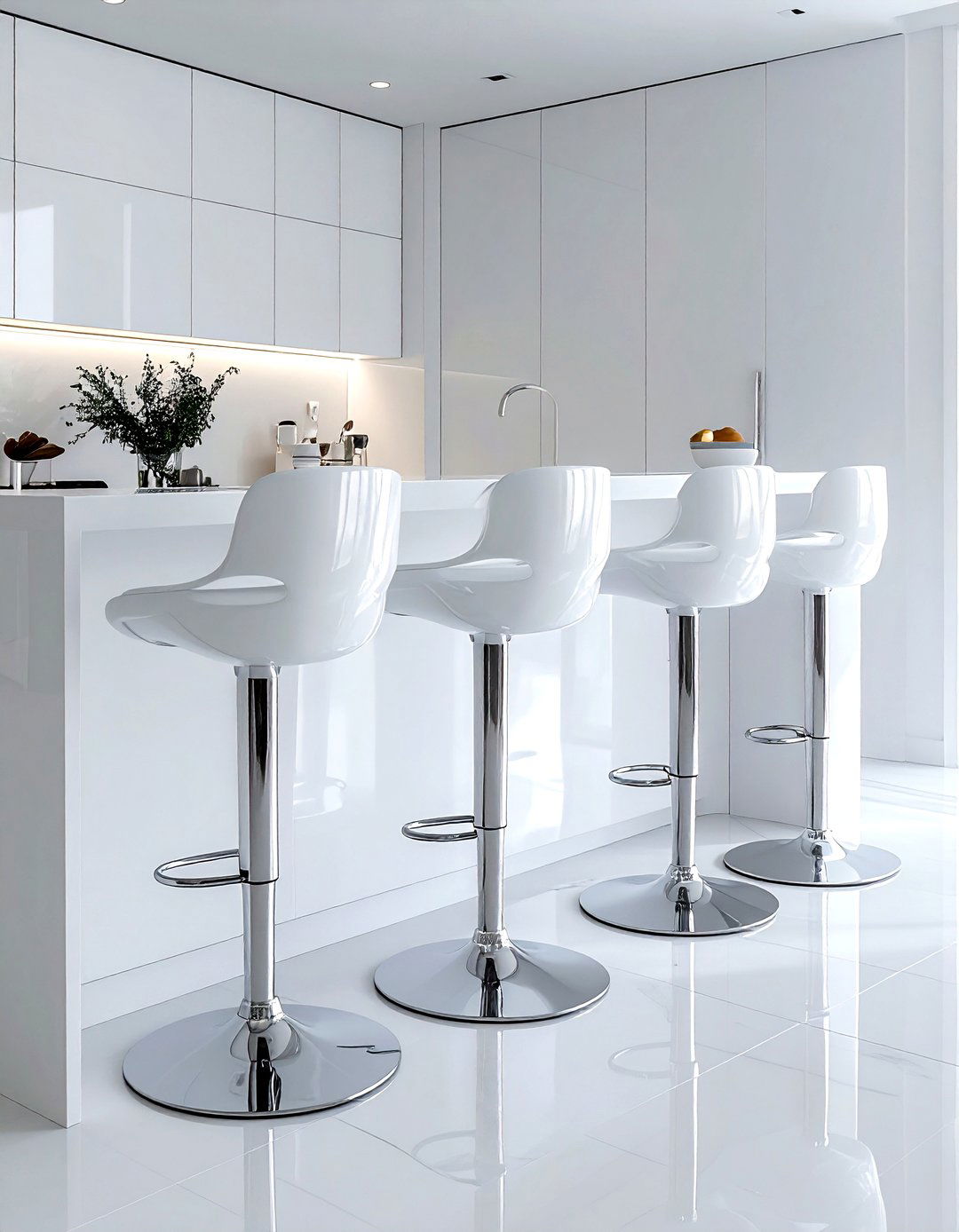 Modern bar stool - 30 kitchen furniture settings