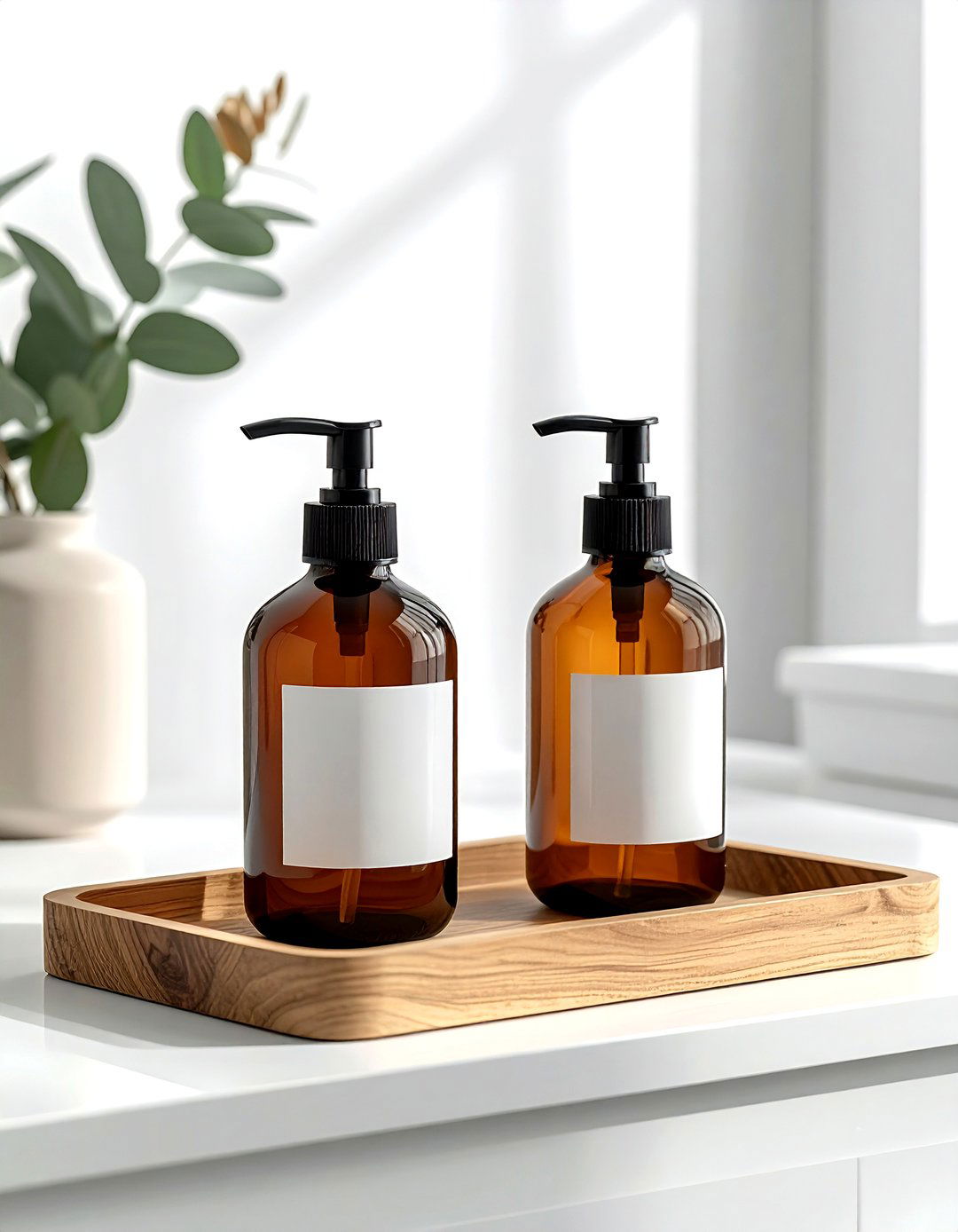 Modern bathroom soap dispenser - 30 budget bathroom ideas