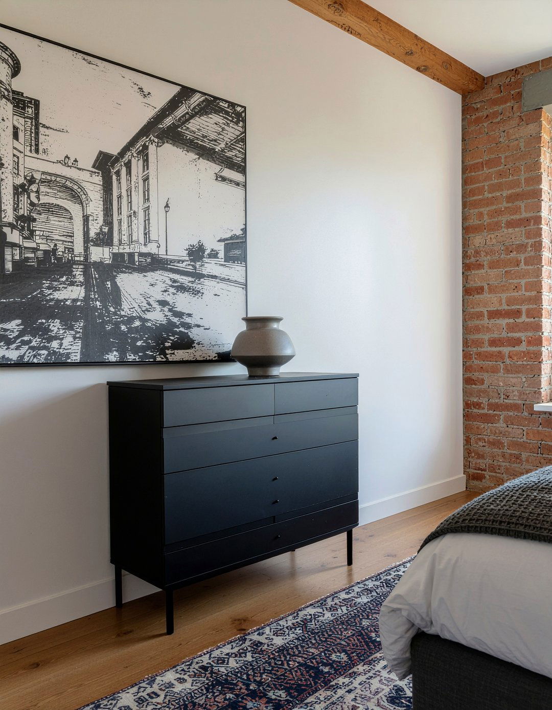 Modern black armoire - 30 bedroom armoires