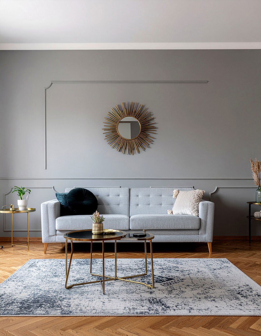 Modern black beadboard wall - 30 living room beadboard ideas