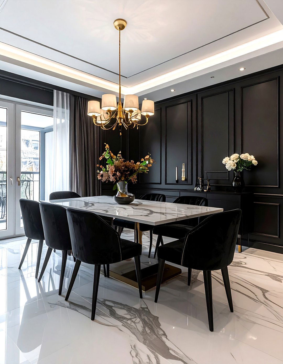 Modern black shiplap - 30 shiplap wall ideas