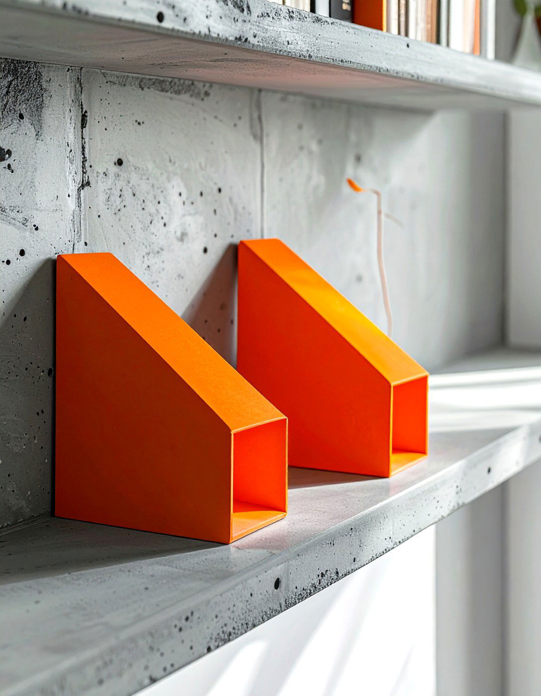 Modern bookend - 30 bookend ideas