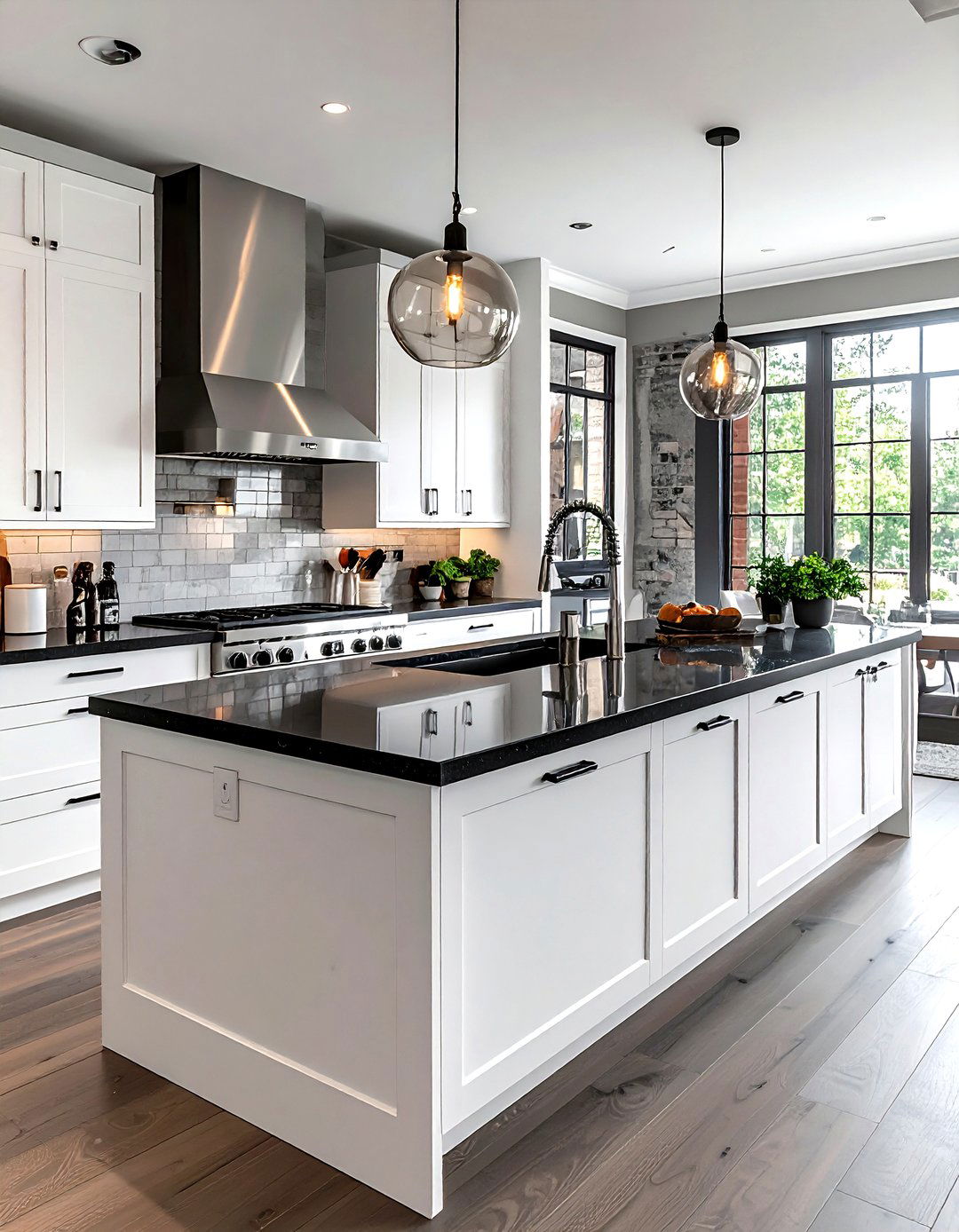 Modern bridge faucet - 30 widespread faucet ideas