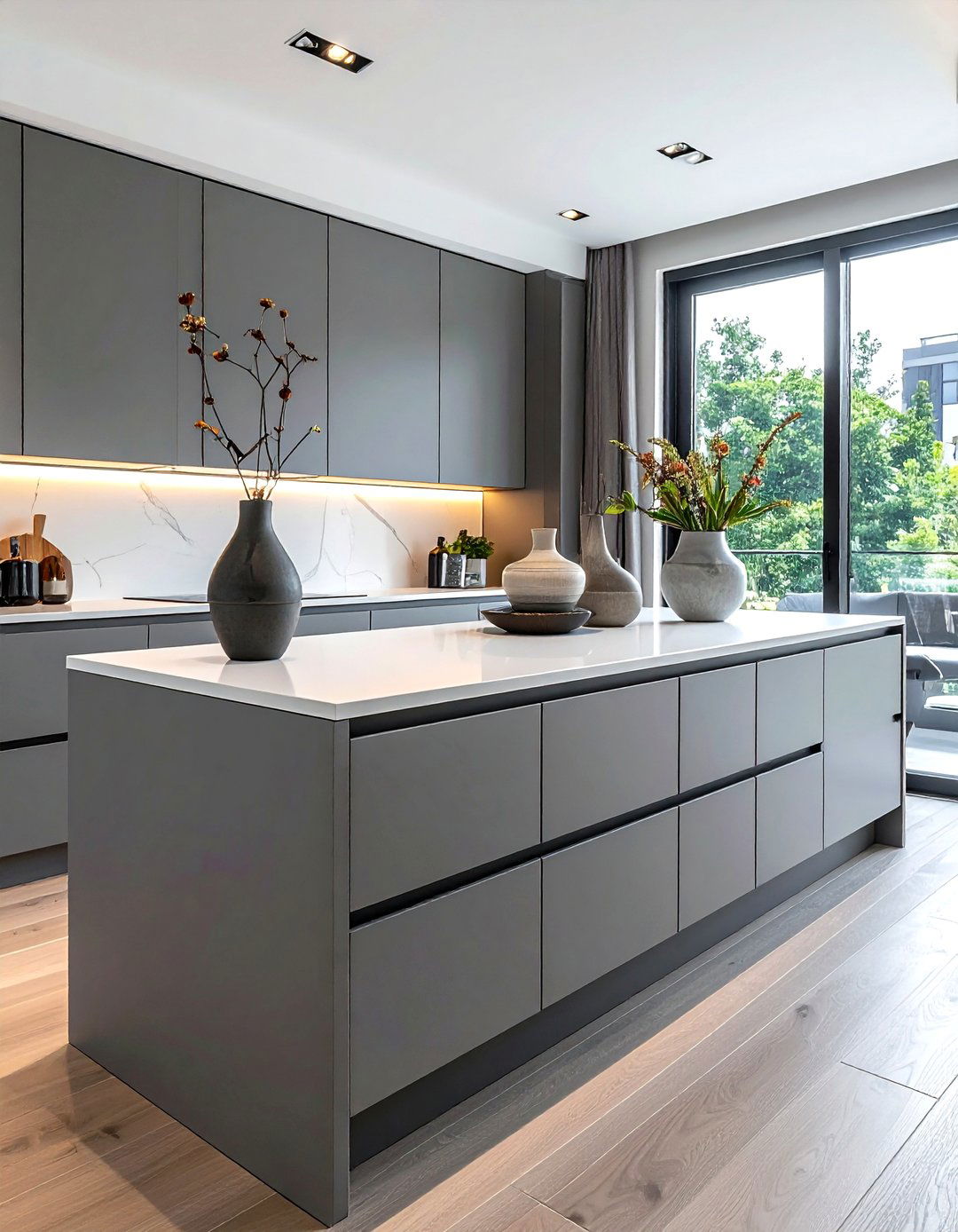 Modern built in dining buffet - 30 dining room built-in buffet ideas