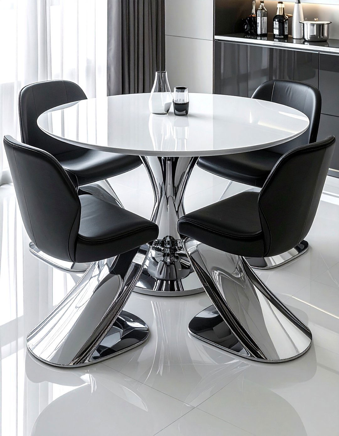 Modern cantilever dining chair - 30 armless dining chair ideas