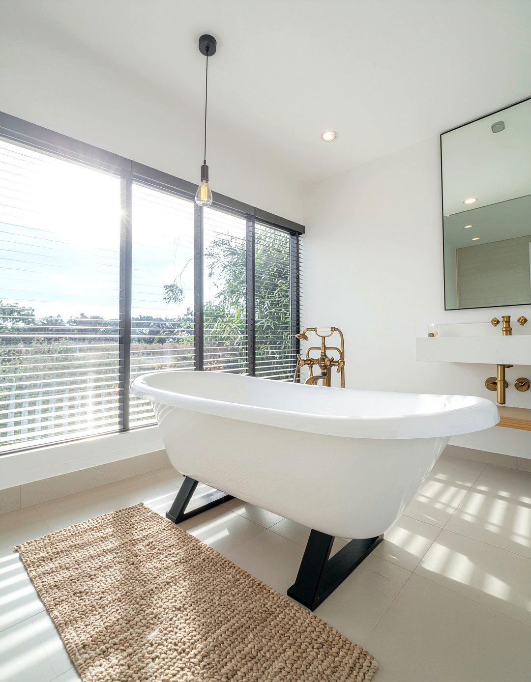 Modern clawfoot tub - 30 modern take on classic bathroom ideas