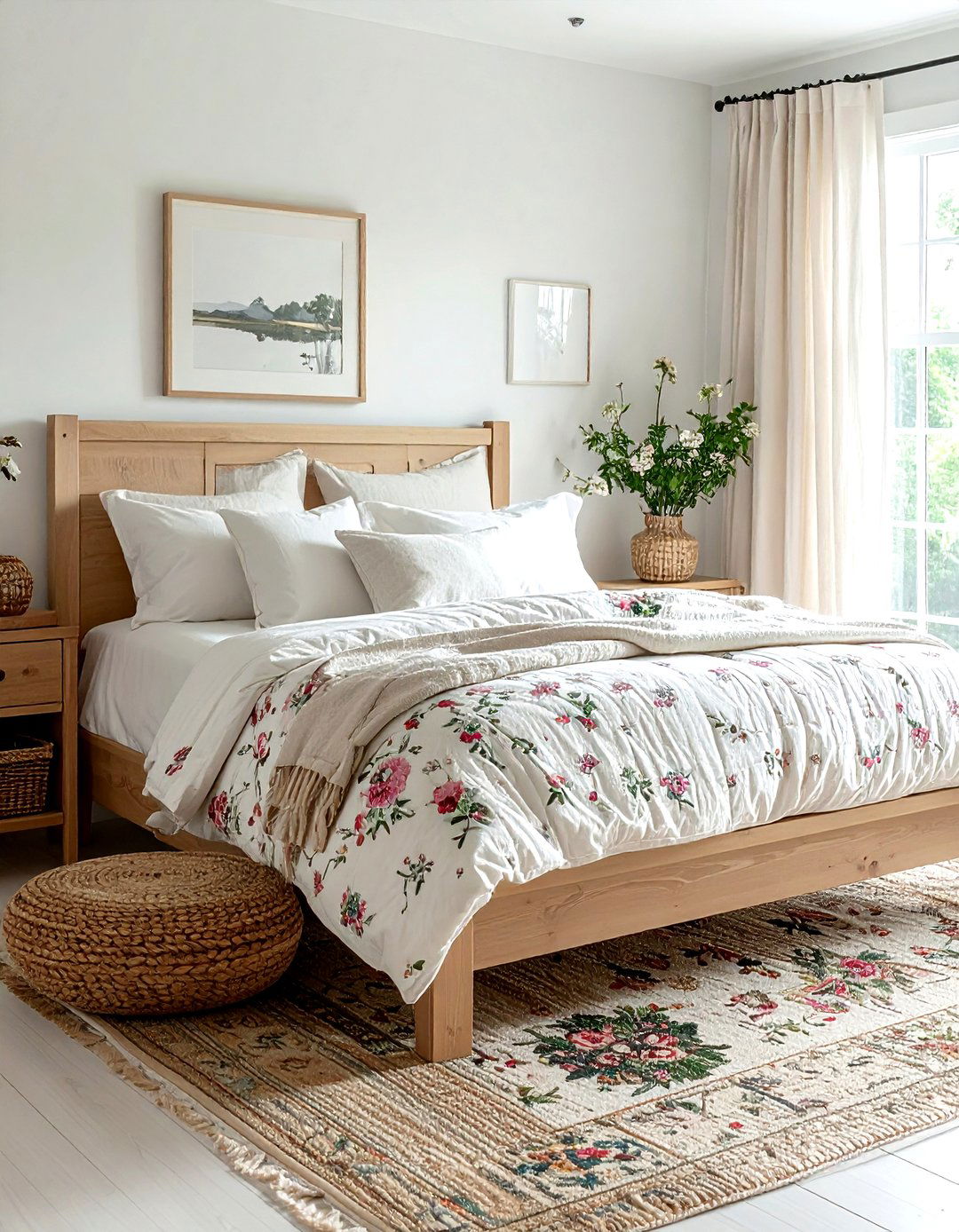 Modern cottage bedroom - 30 easy decor ideas