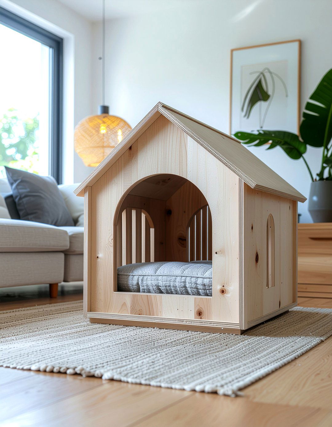 Modern dog house indoor - 30 dog bedroom ideas