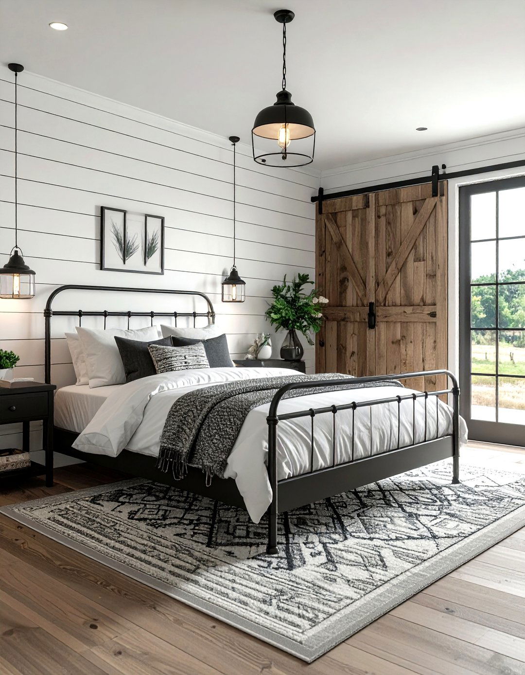 Modern farmhouse bedroom - 30 show home bedroom ideas