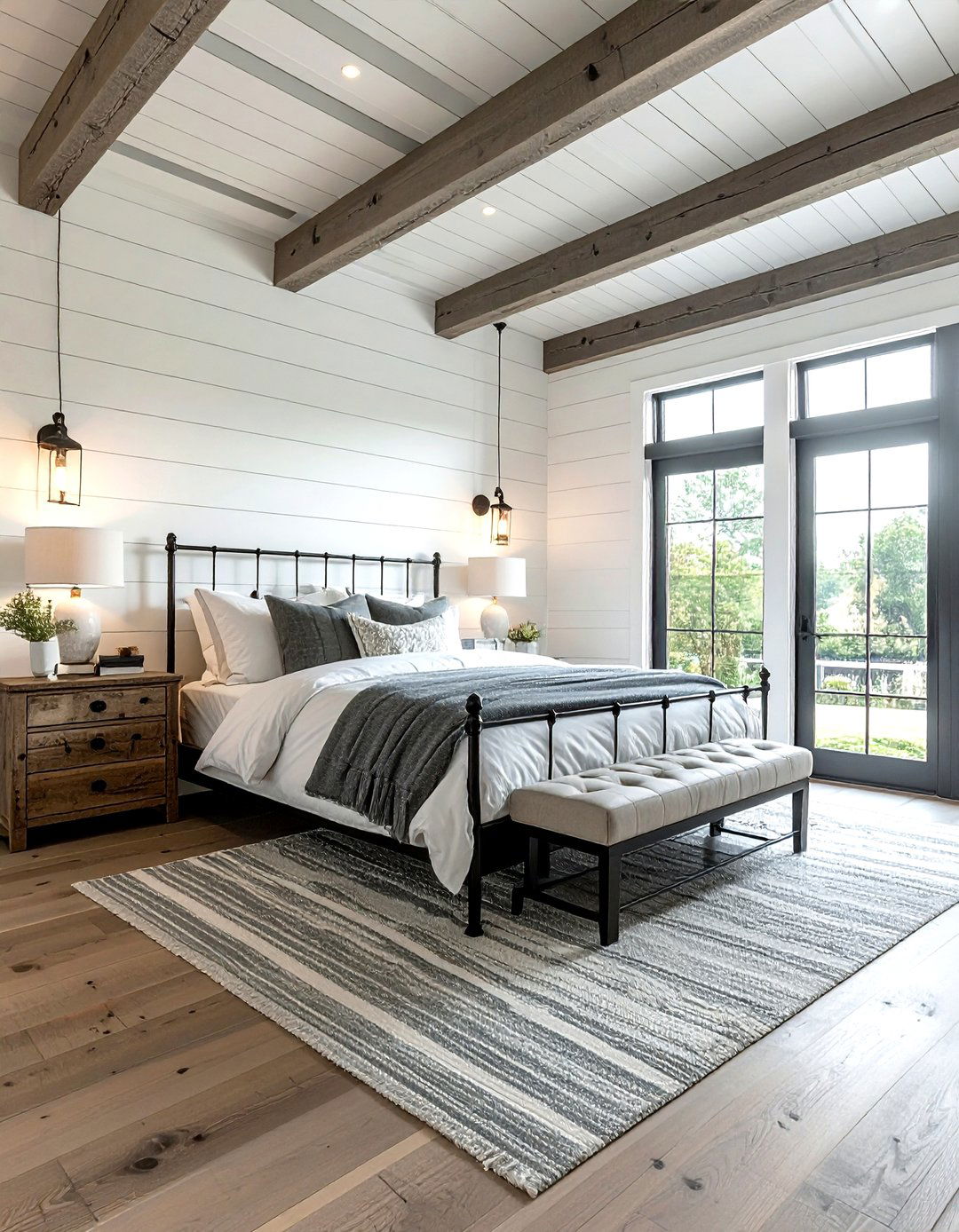 Modern farmhouse ceiling wallpaper - 30 ceiling wallpaper ideas