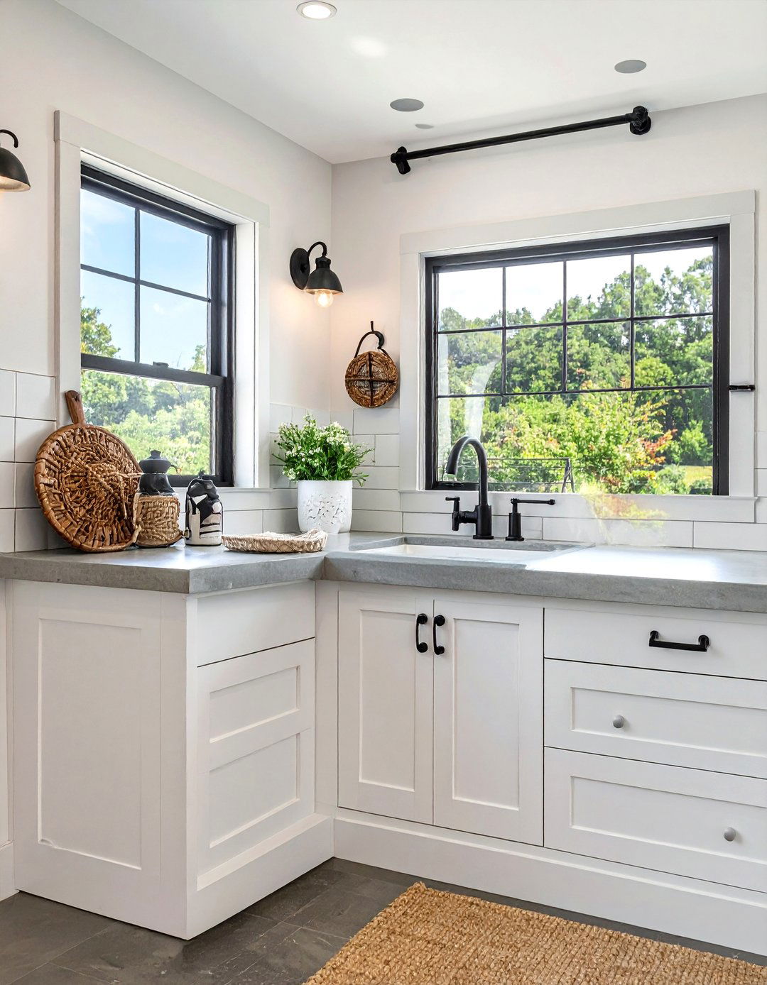 30 Concrete Countertop Bathroom Ideas for a Spa-Like Retreat