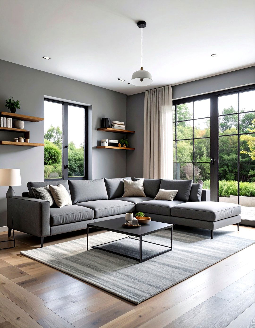 Modern farmhouse gray living room - 30 farmhouse gray living room ideas