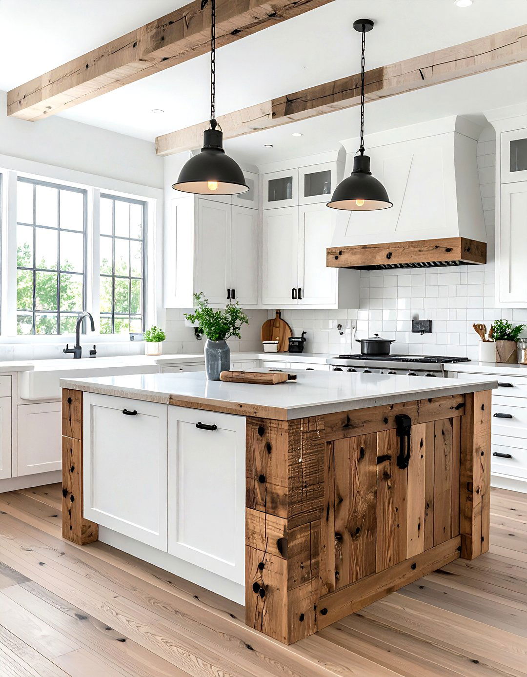 Modern farmhouse kitchen - 30 best home decor ideas