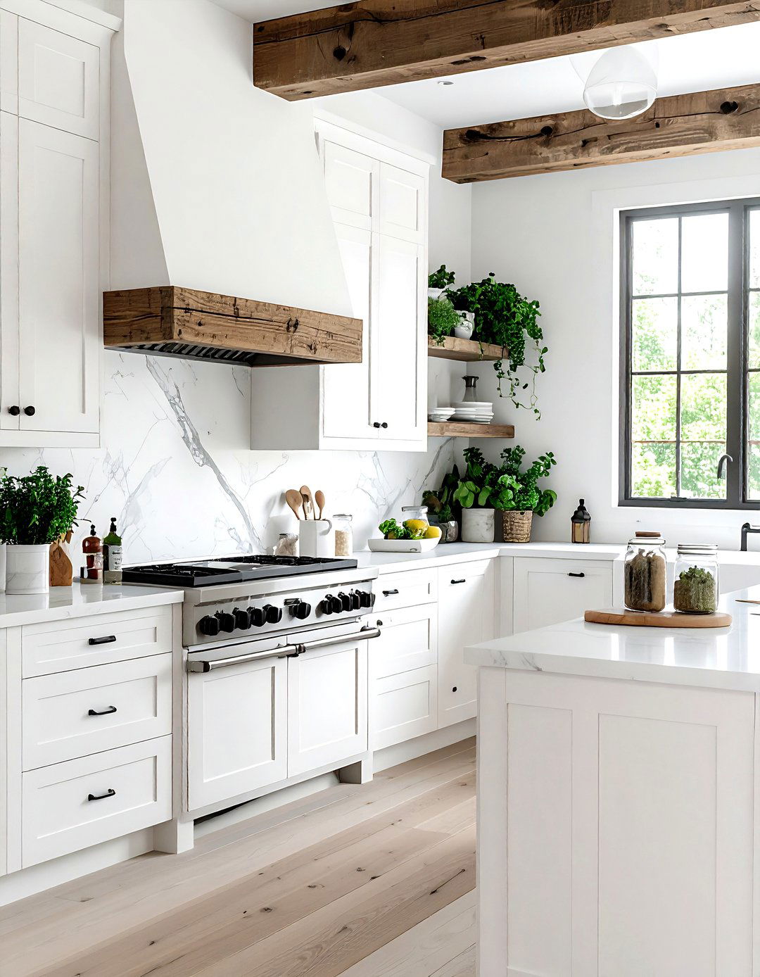 Modern farmhouse kitchen - 30 ideal decor ideas