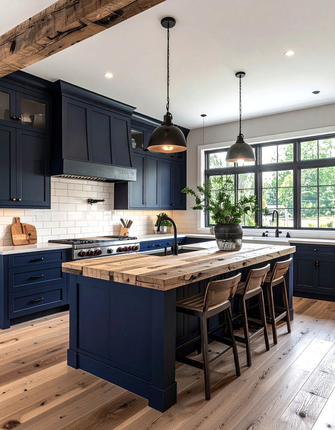 Modern farmhouse kitchen - 30 colorful kitchen ideas