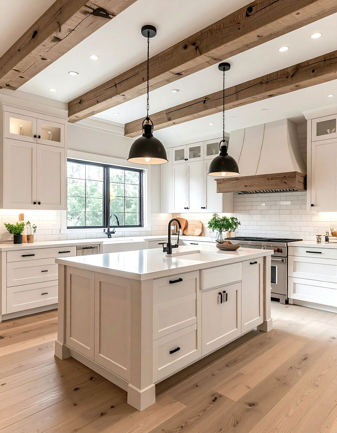 Modern farmhouse kitchen - 30 new construction kitchen ideas