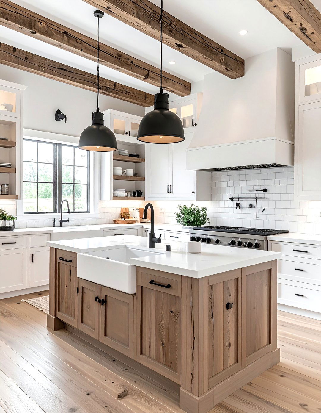 Modern farmhouse kitchen - 30 new home kitchen ideas