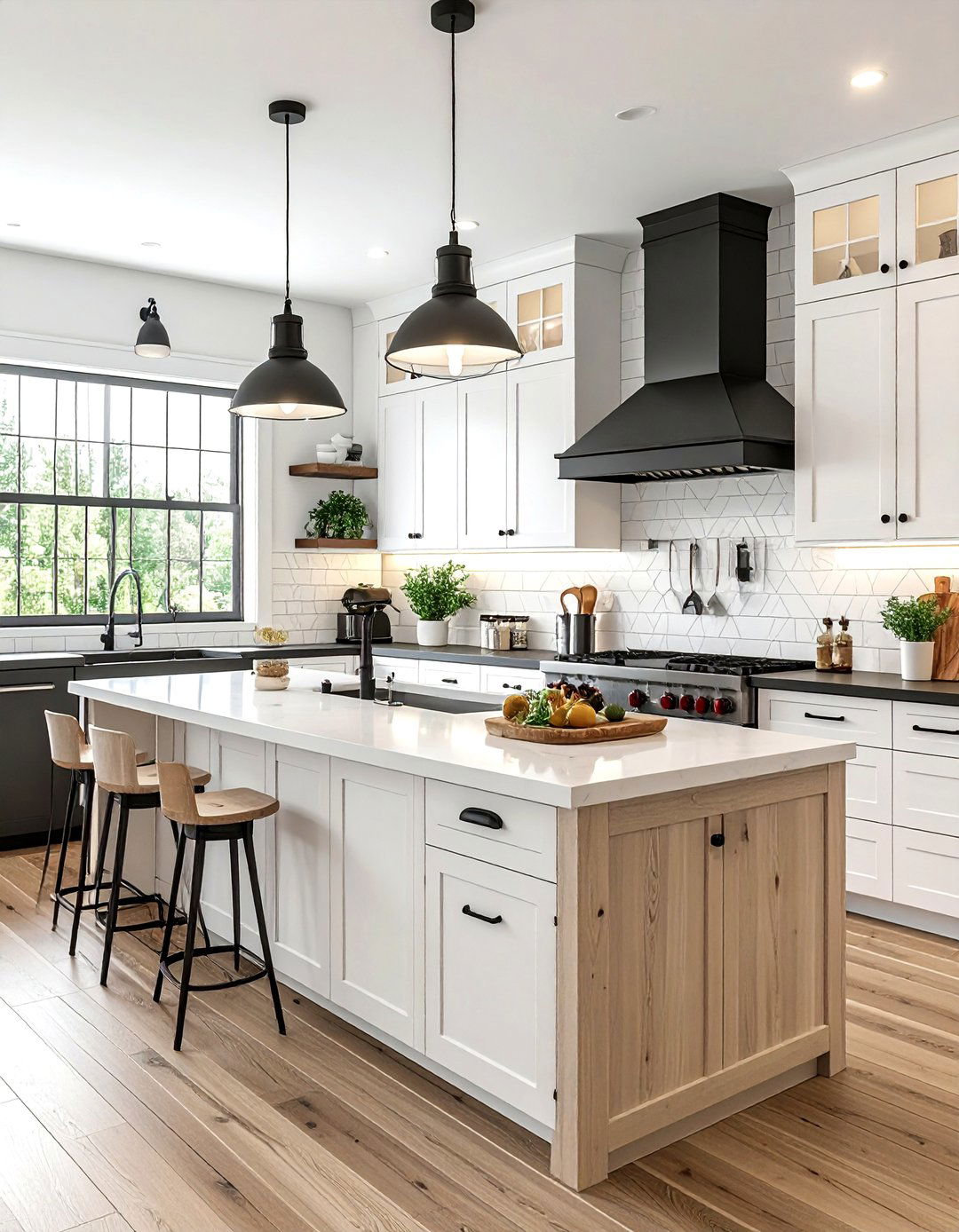 Modern farmhouse kitchen - 30 Property Brothers kitchen ideas