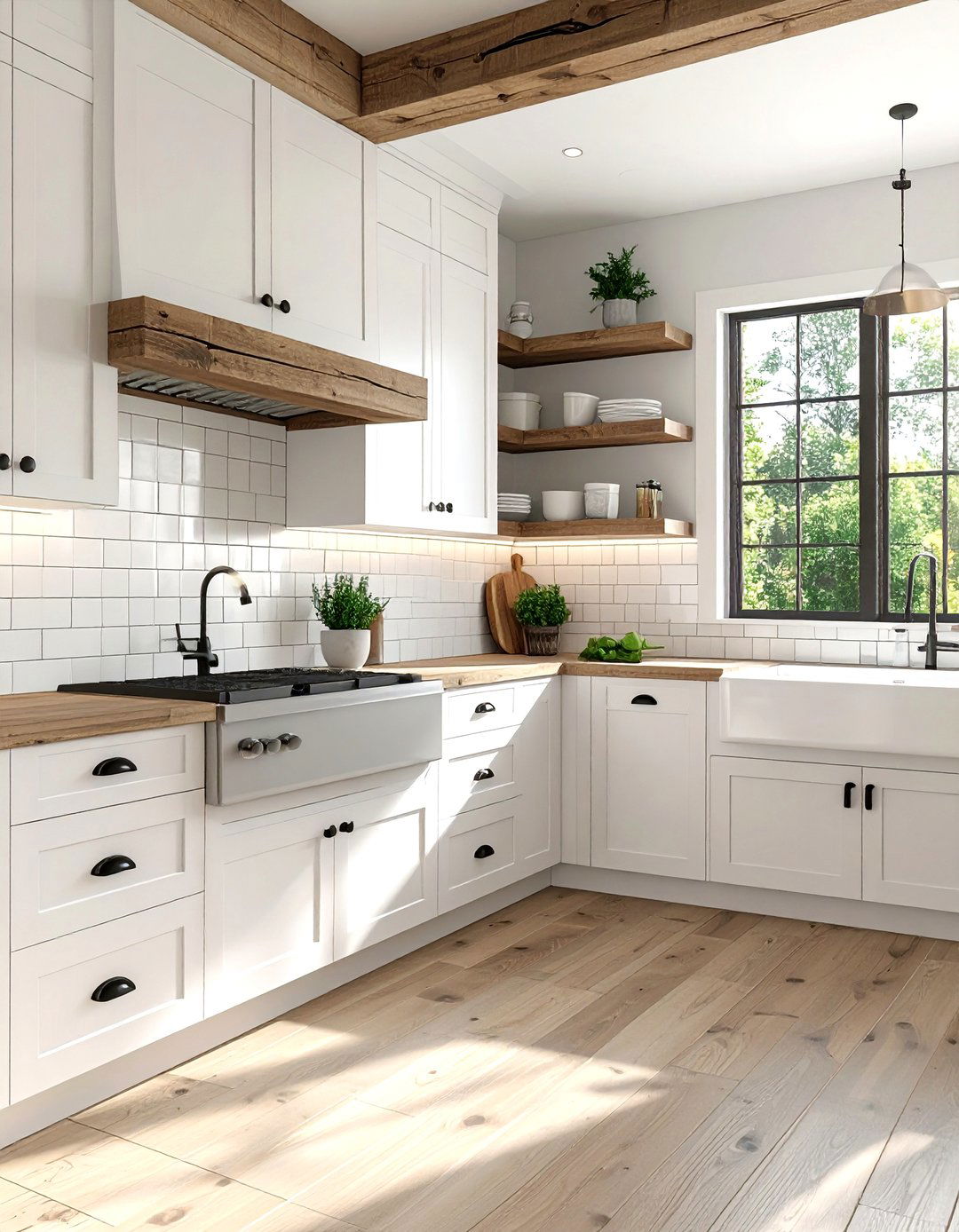 Modern farmhouse kitchen - 30 ranch kitchen ideas