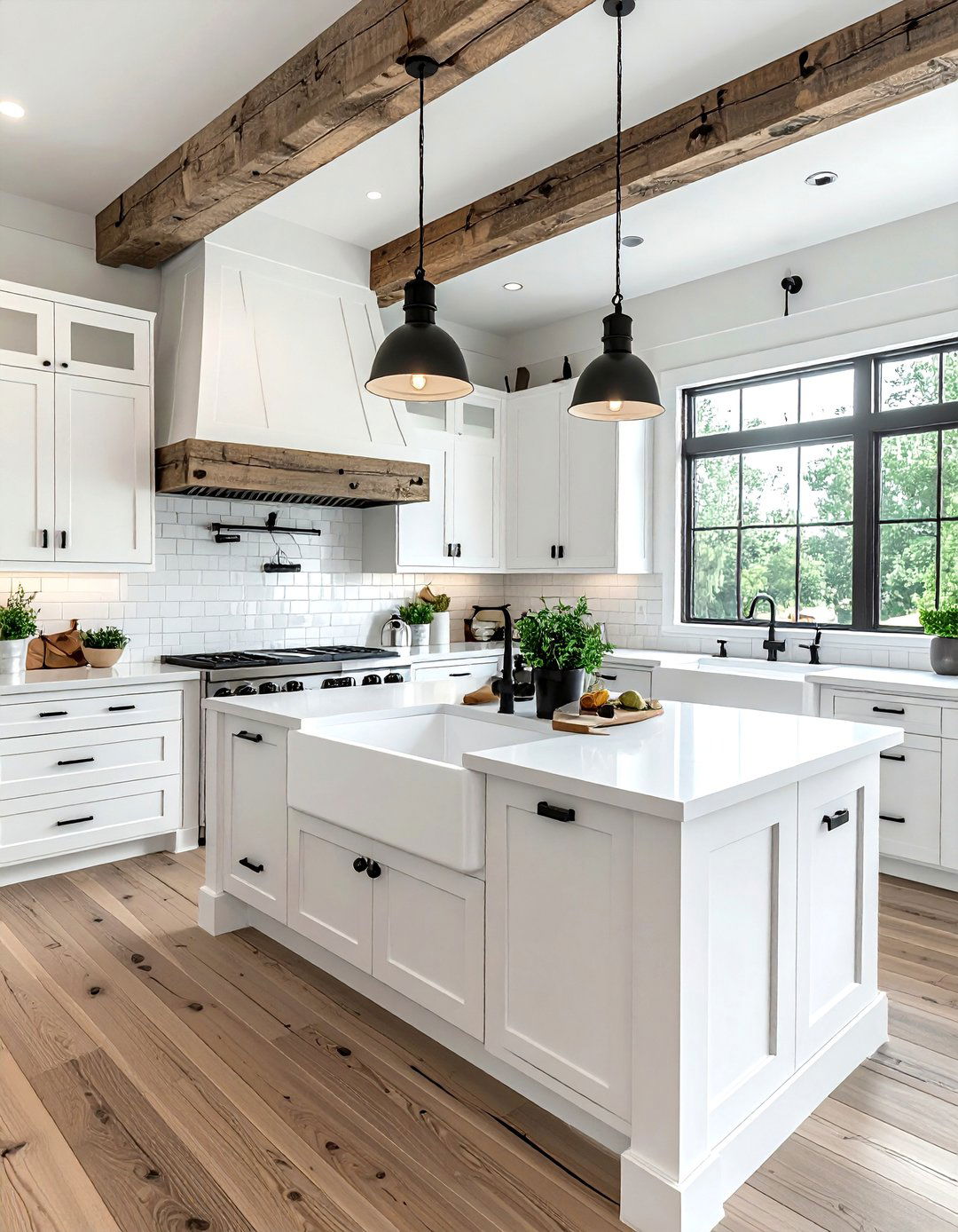 Modern farmhouse kitchen - 30 stylish decor ideas